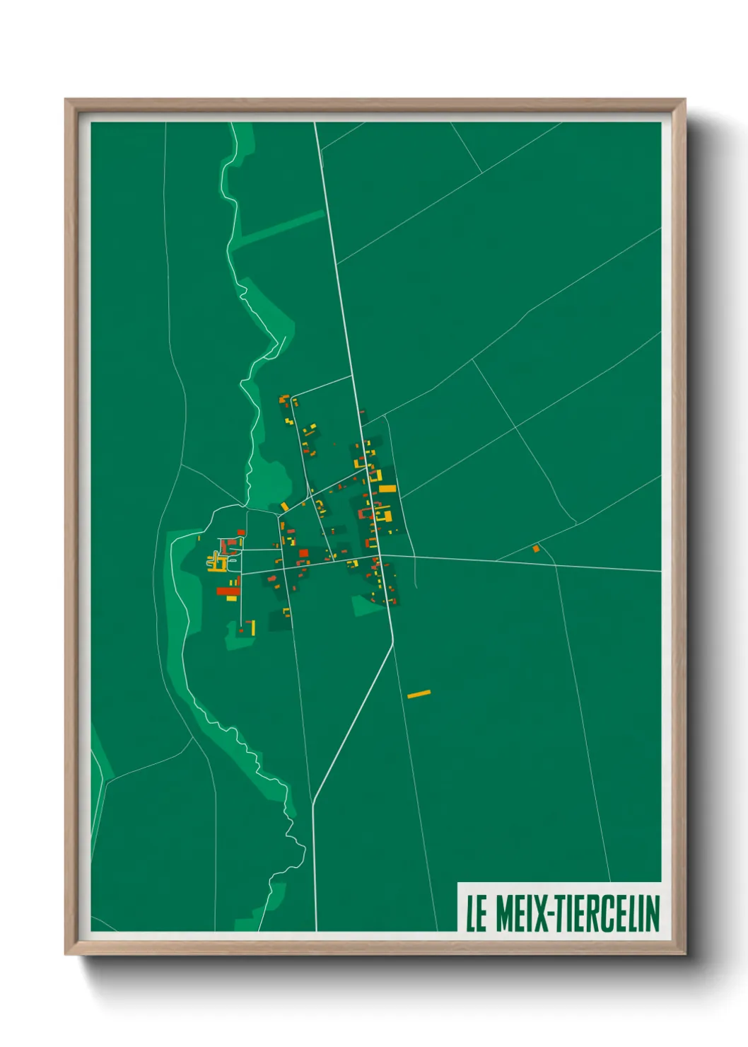 Un poster carteLe Meix-Tiercelin