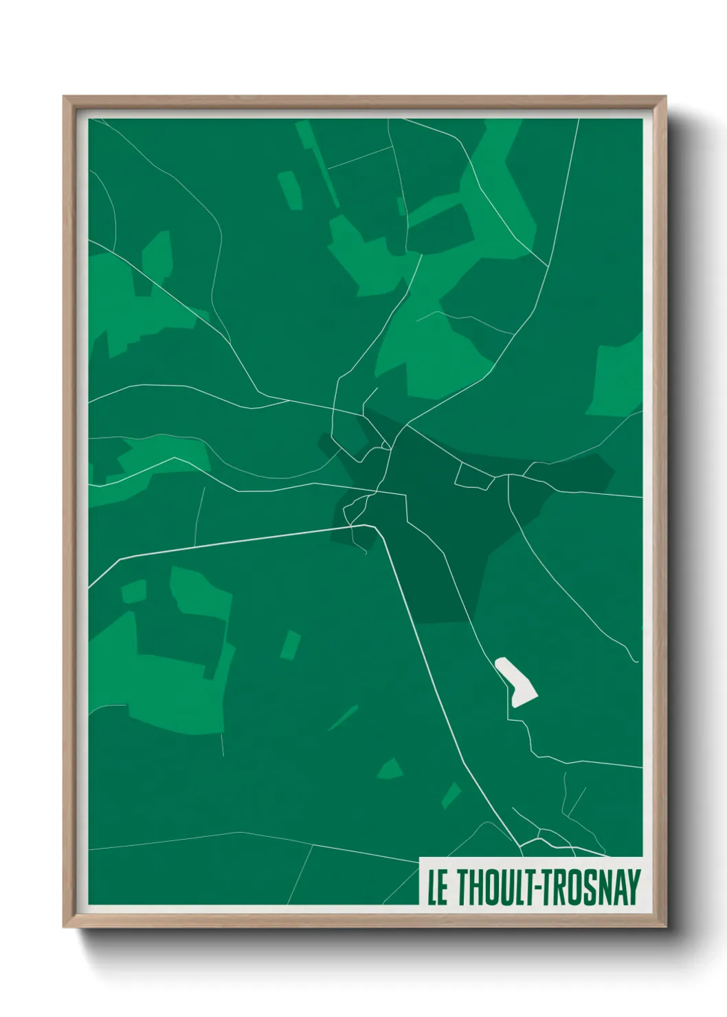 Un poster carteLe Thoult-Trosnay