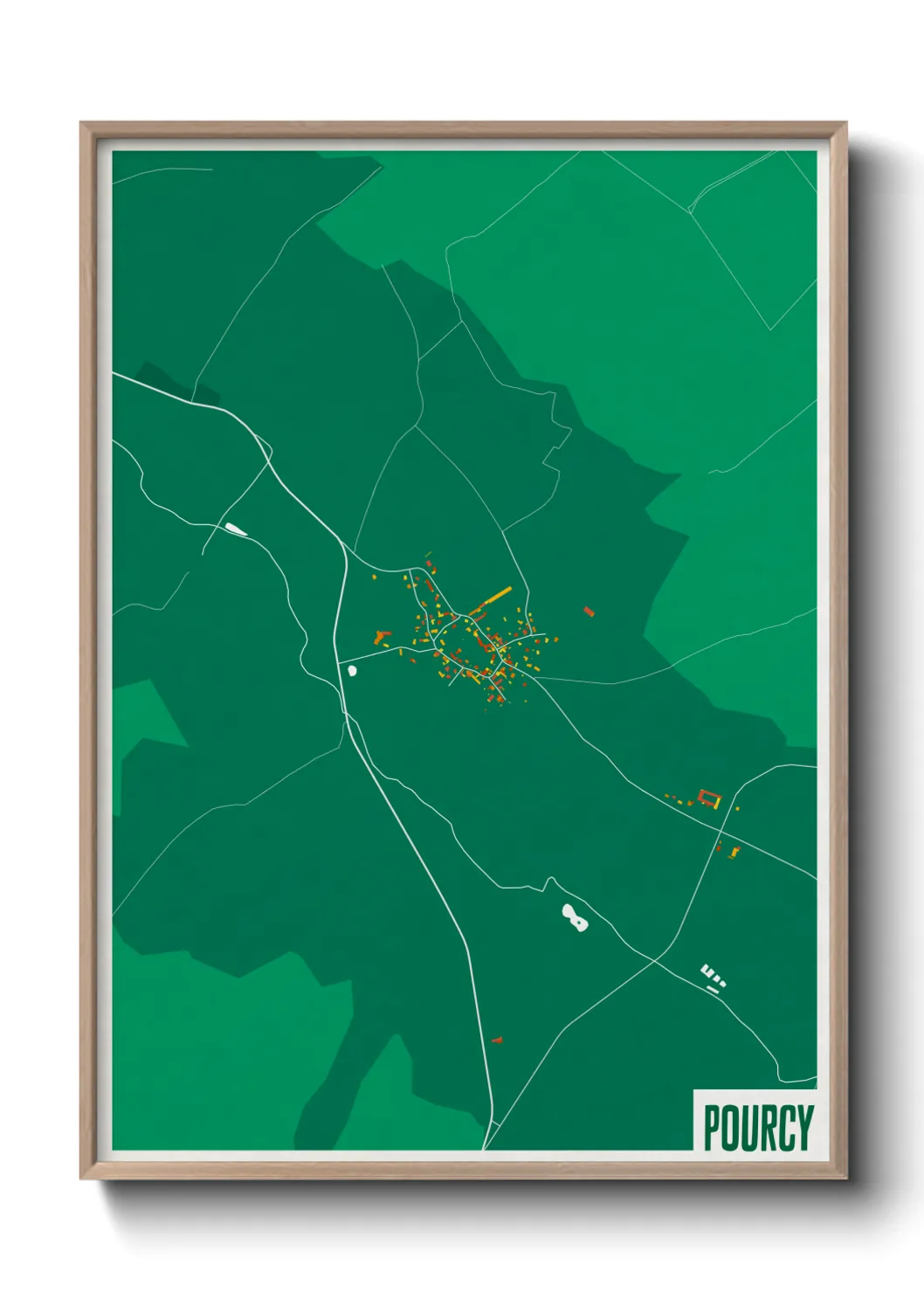 Un poster cartePourcy