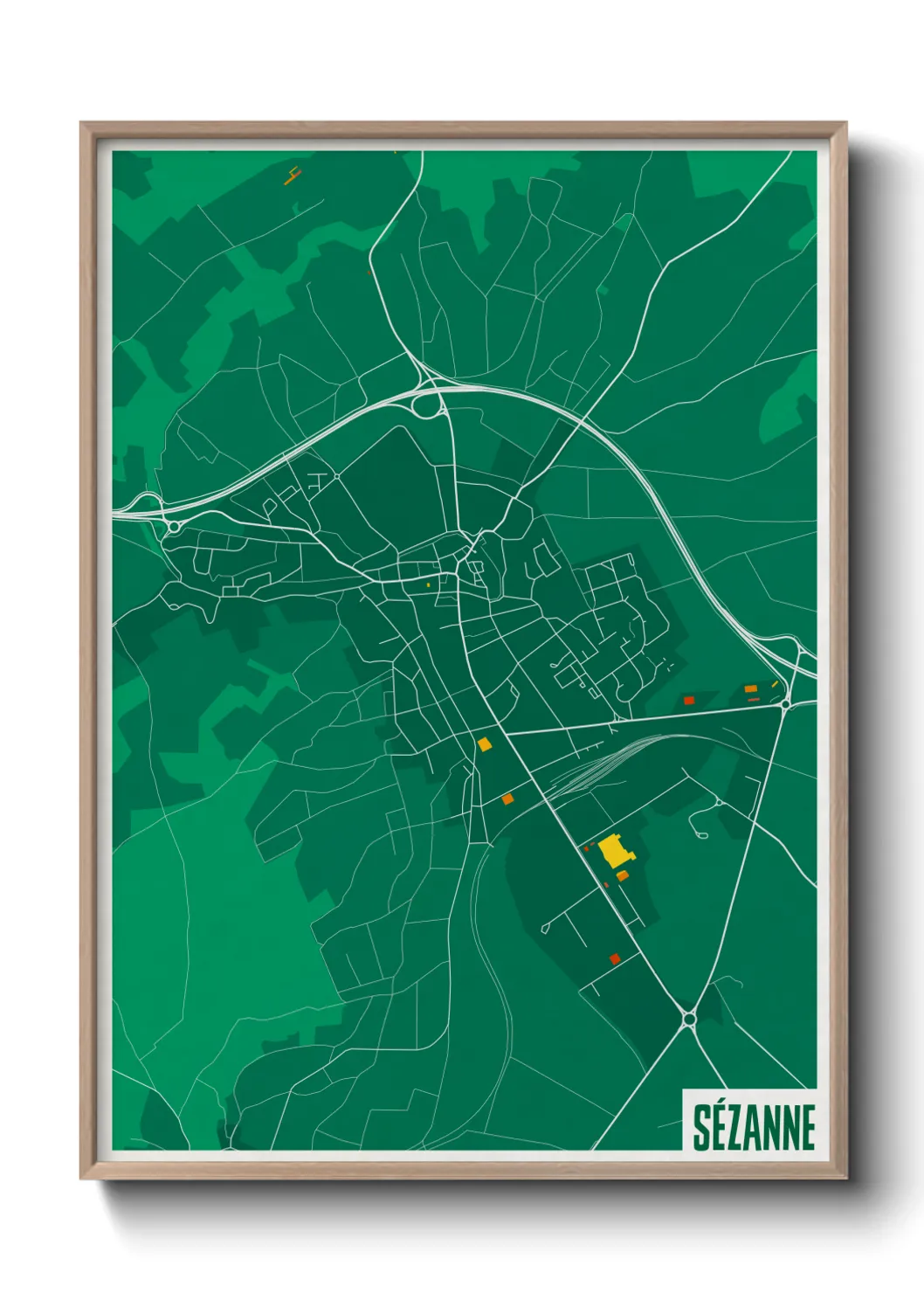 Un poster carteSézanne