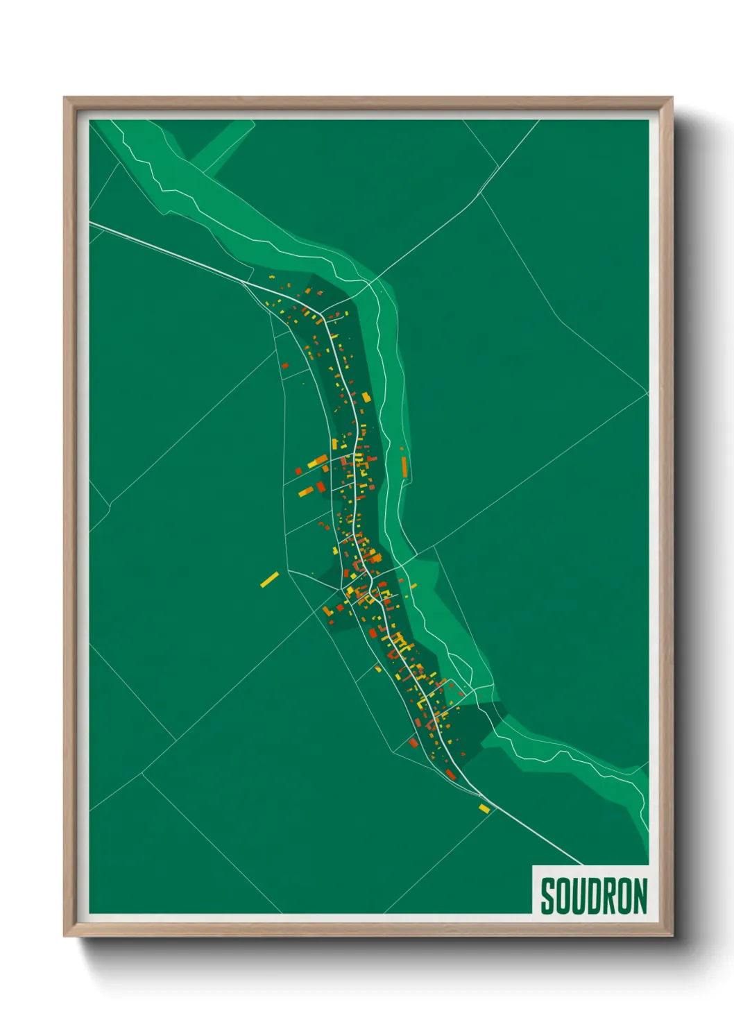 Un poster carteSoudron