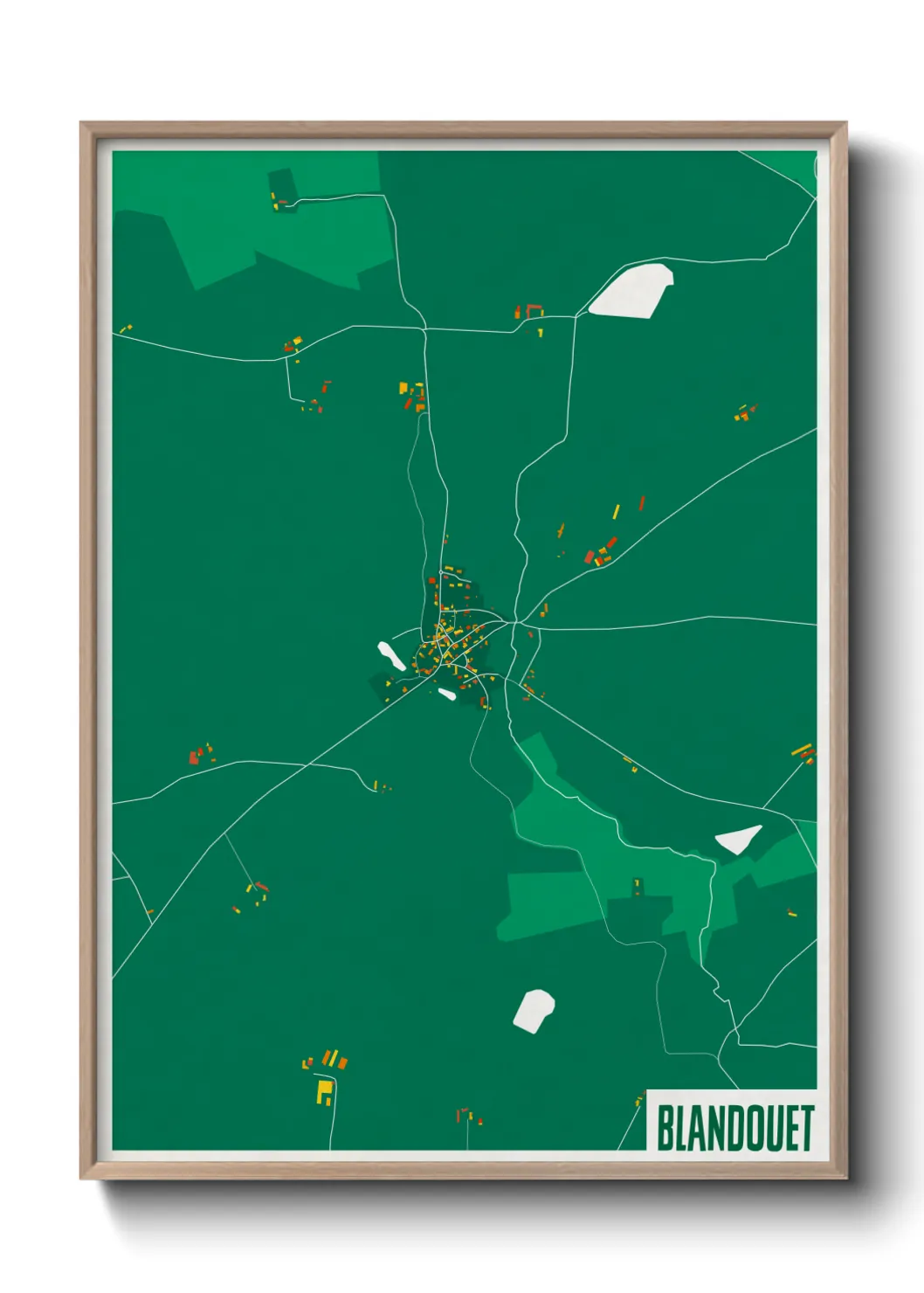 Un poster carteBlandouet