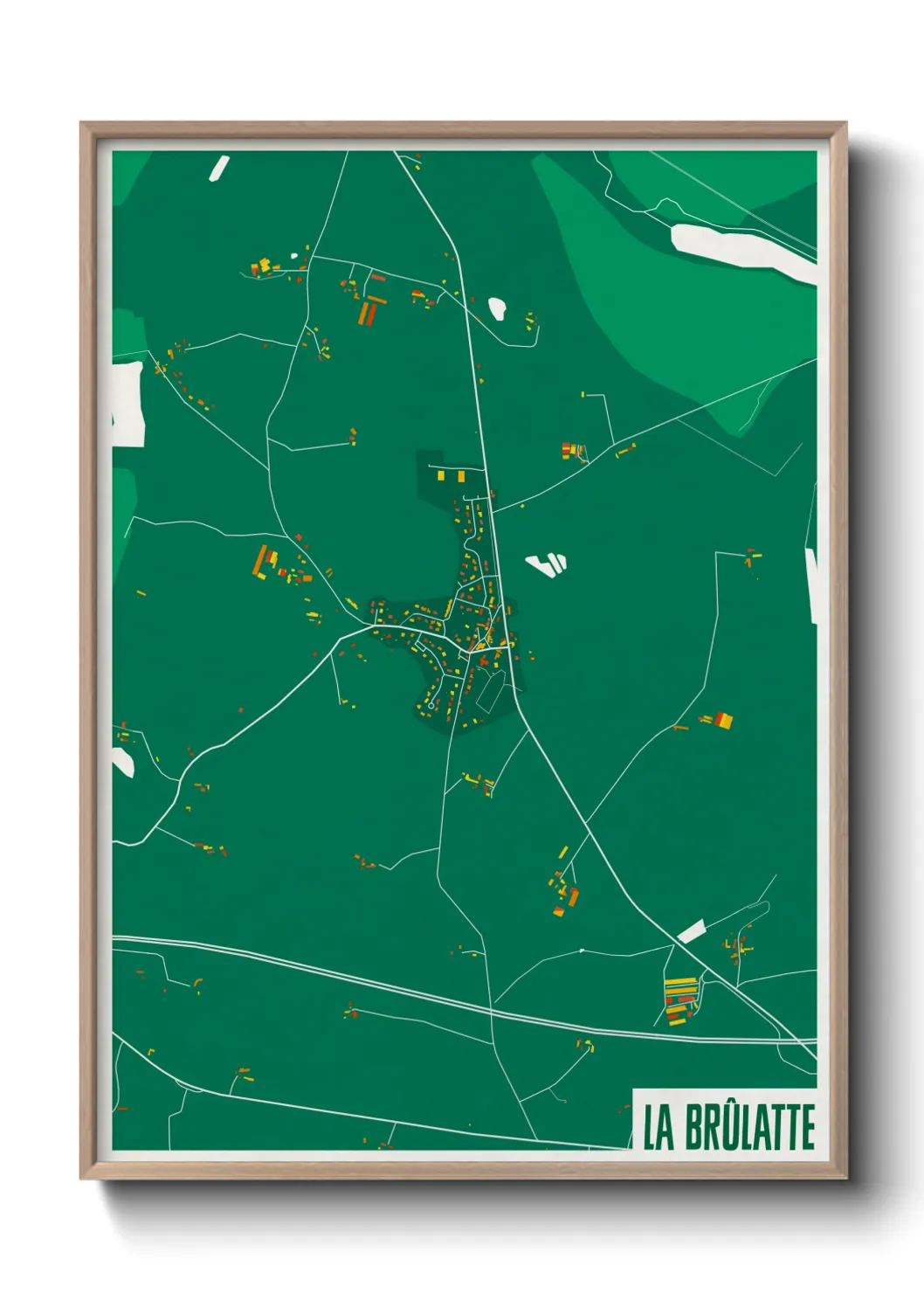 Un poster carteLa Brûlatte