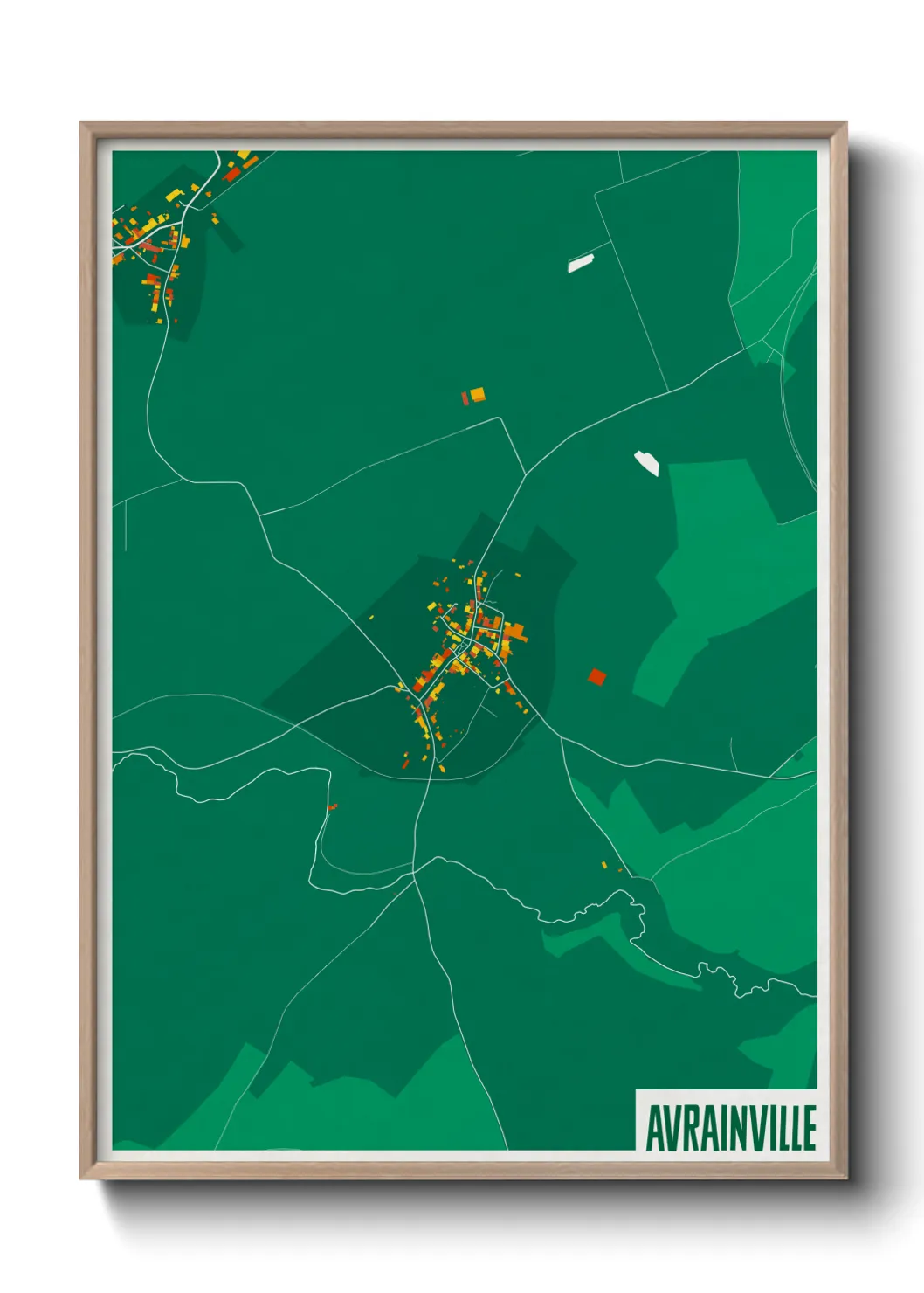 Un poster carteAvrainville