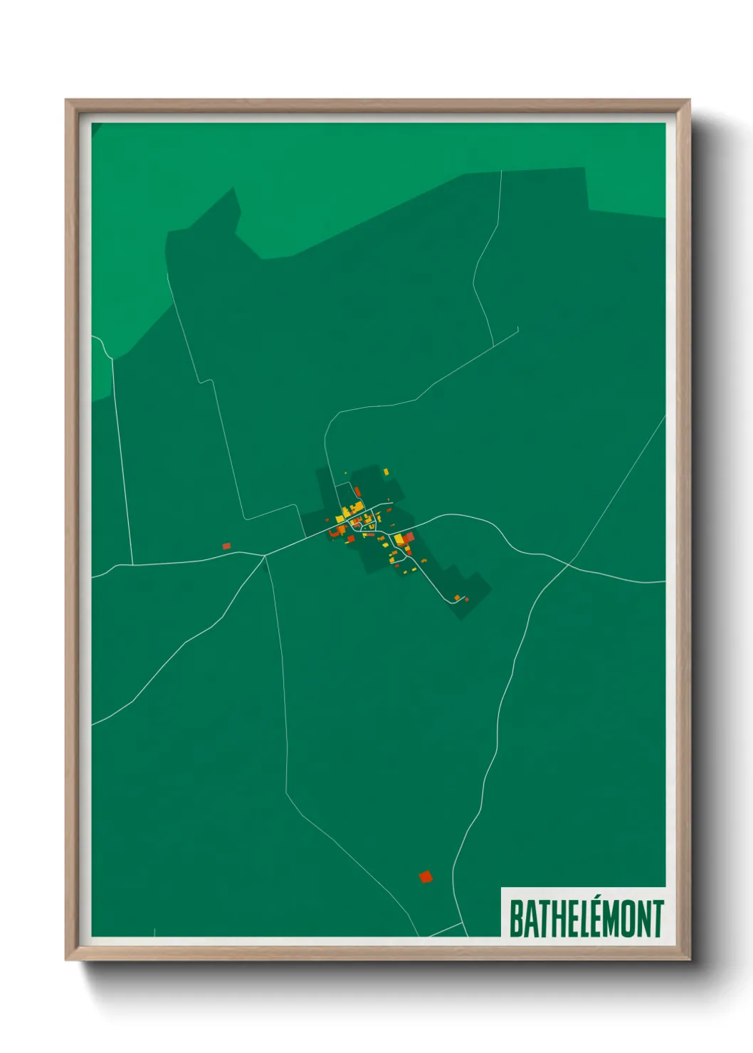 Un poster carteBathelémont