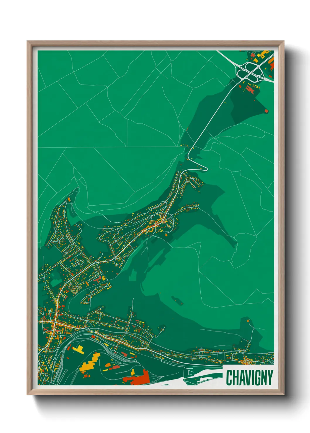 Un poster carteChavigny