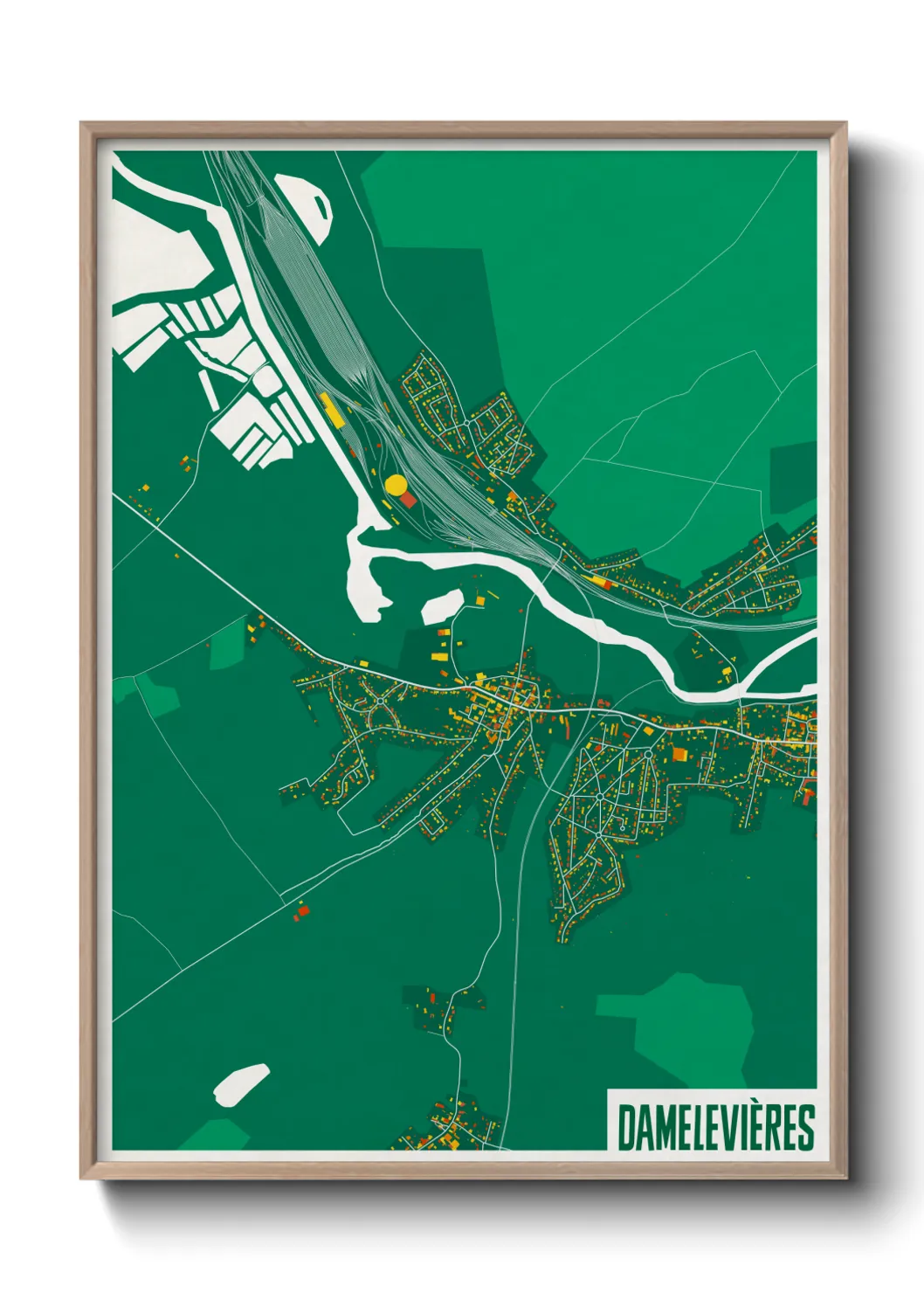 Un poster carteDamelevières