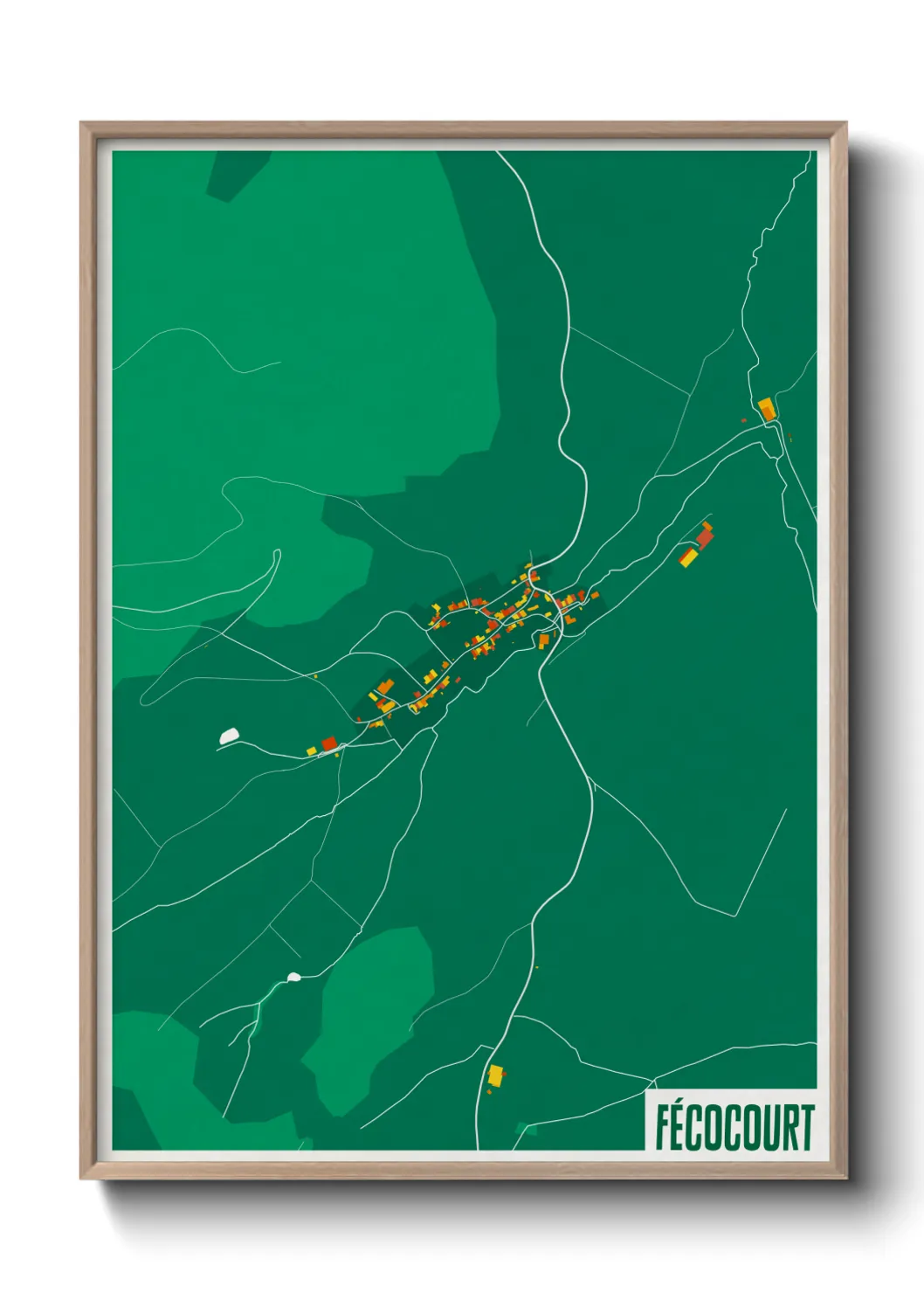 Un poster carteFécocourt