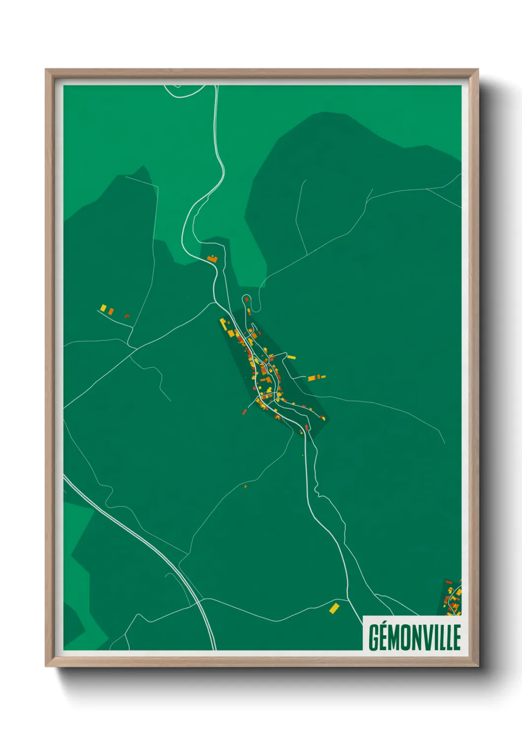 Un poster carteGémonville