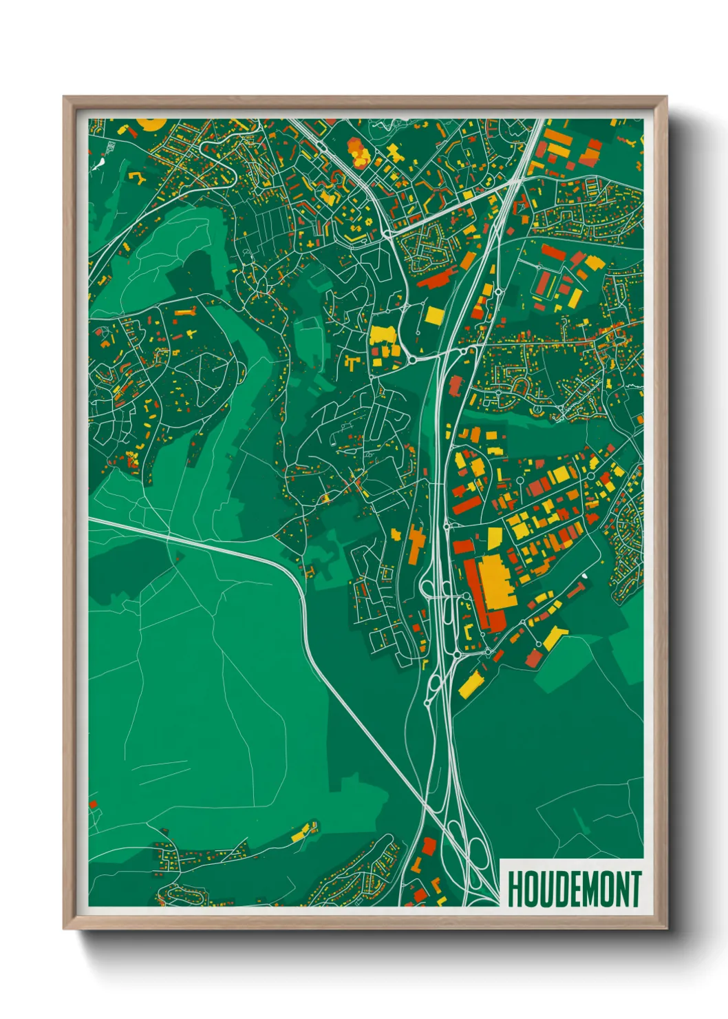 Un poster carteHoudemont