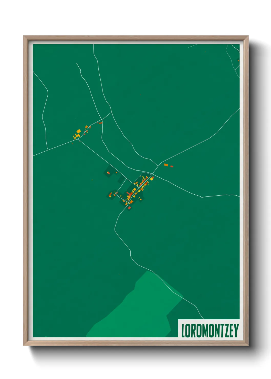 Un poster carteLoromontzey