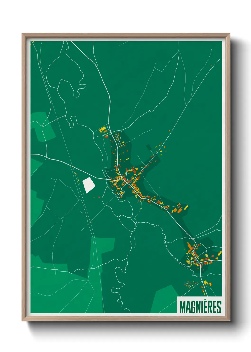 Un poster carteMagnières
