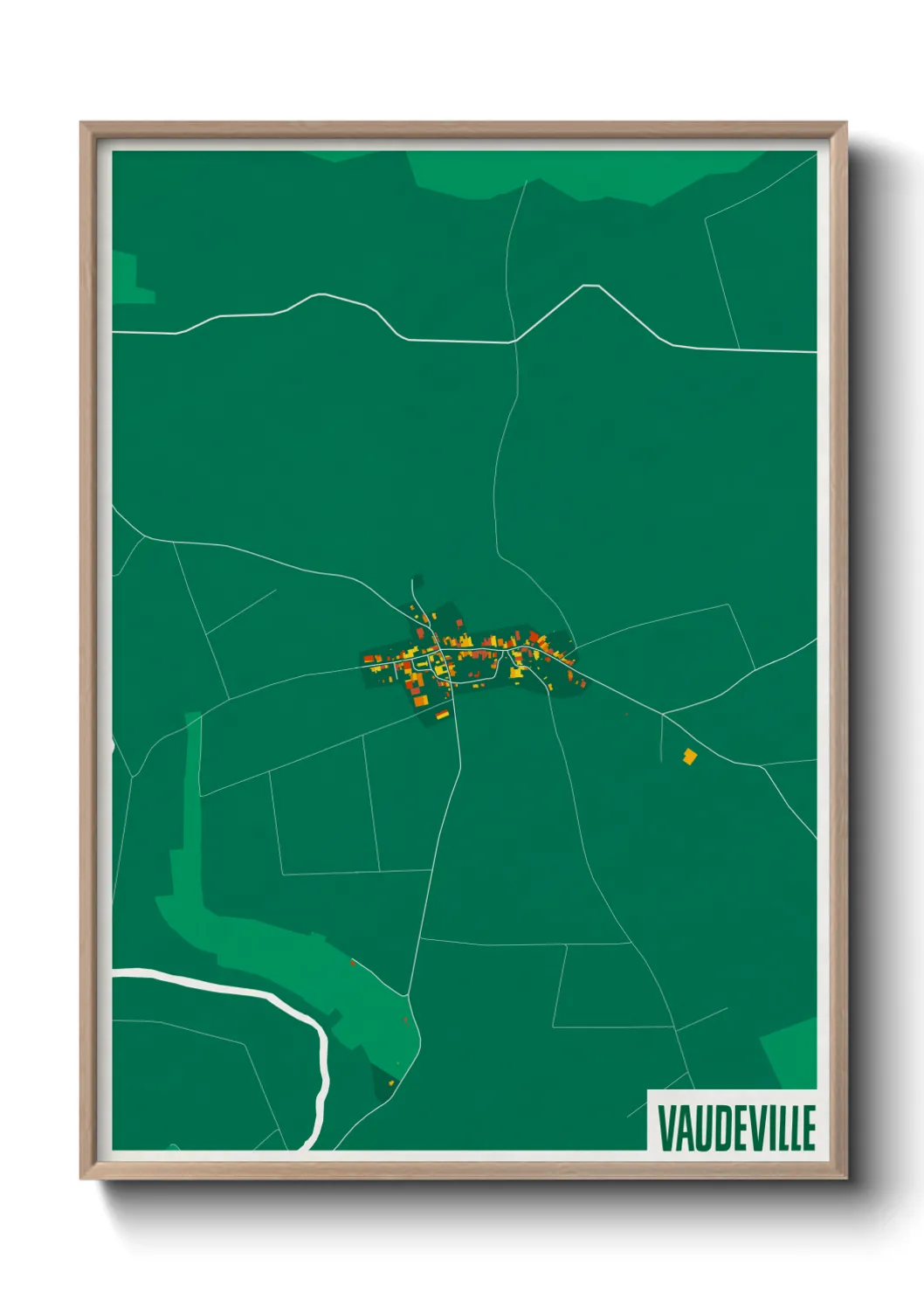 Un poster carteVaudeville