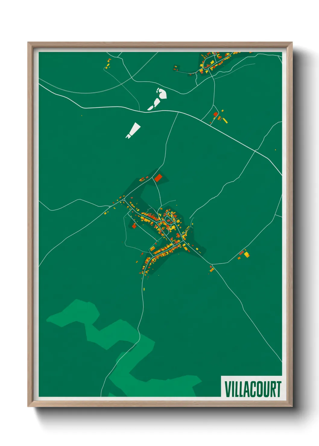 Un poster carteVillacourt