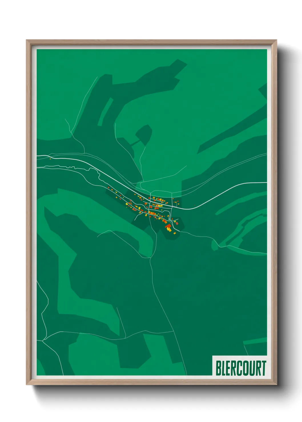 Un poster carteBlercourt