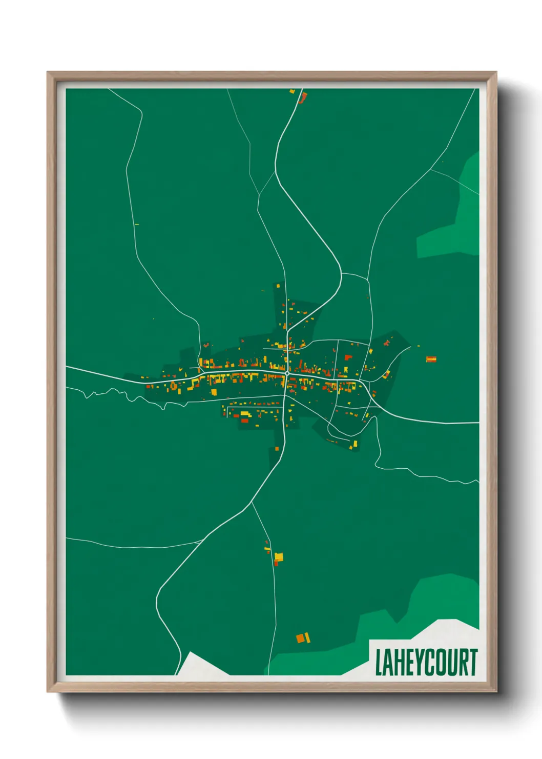 Un poster carteLaheycourt