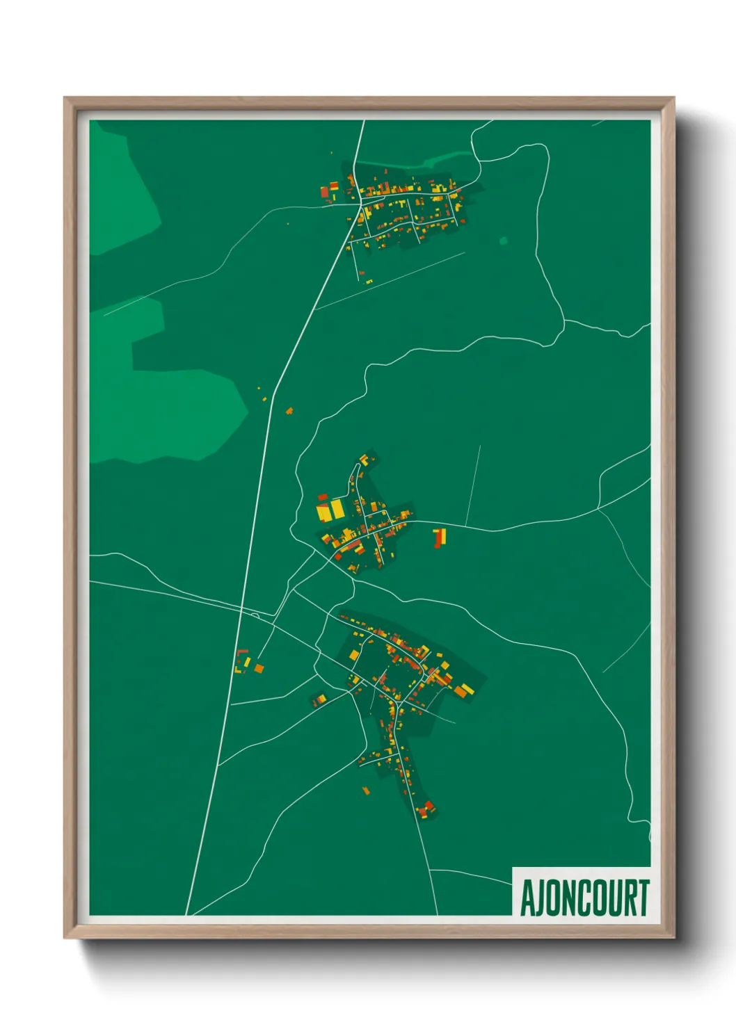 Un poster carteAjoncourt