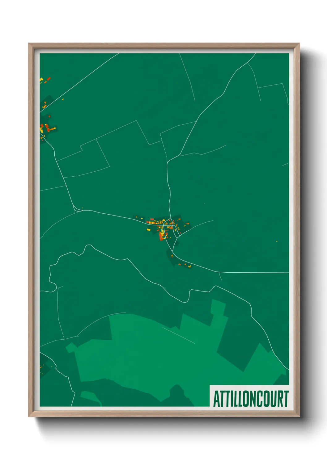 Un poster carteAttilloncourt