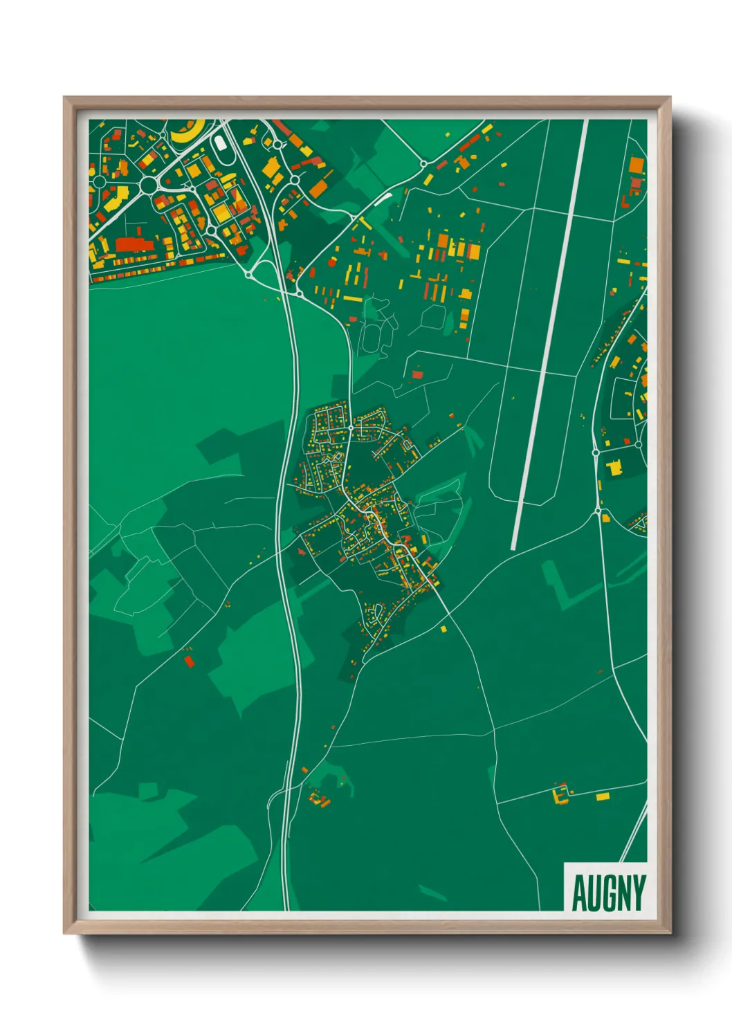 Un poster carteAugny