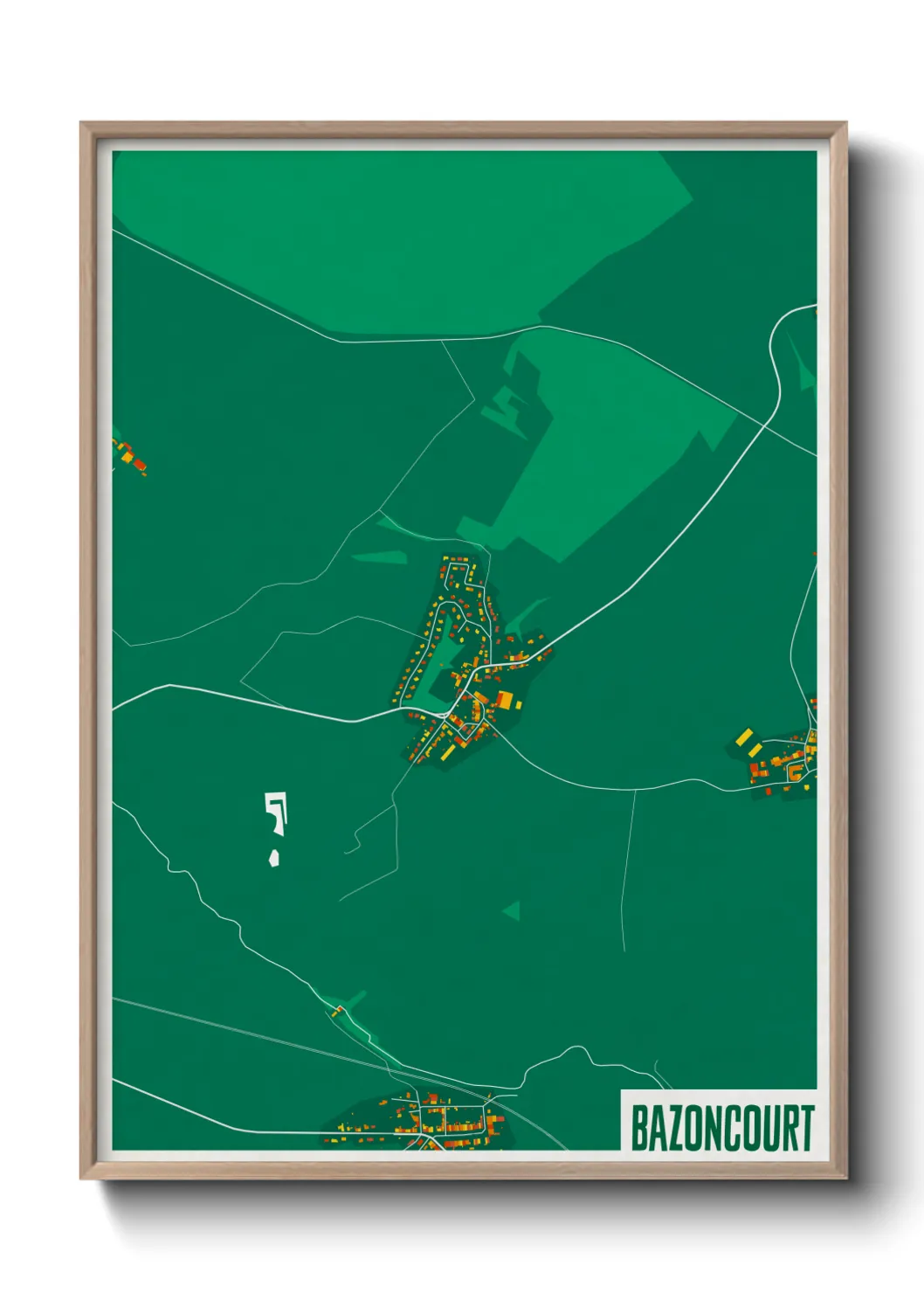 Un poster carteBazoncourt