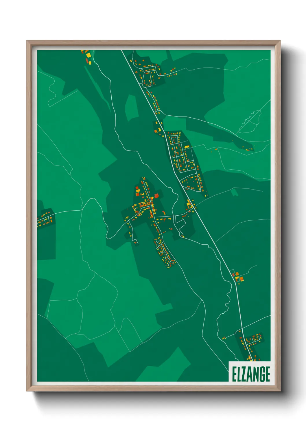 Un poster carteElzange