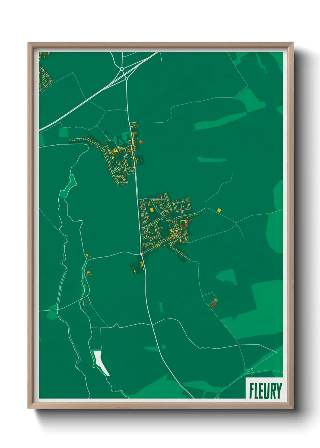 Un poster carteFleury