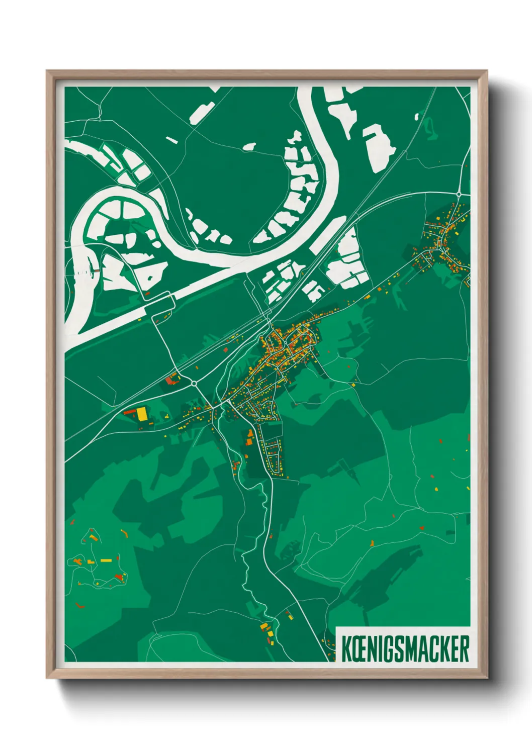 Un poster carteKœnigsmacker