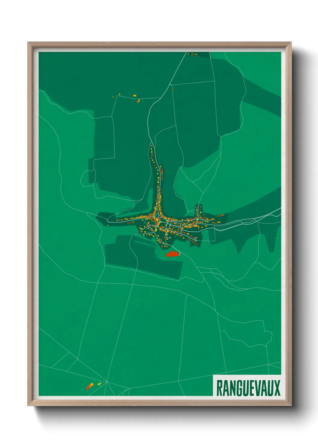 Un poster carteRanguevaux