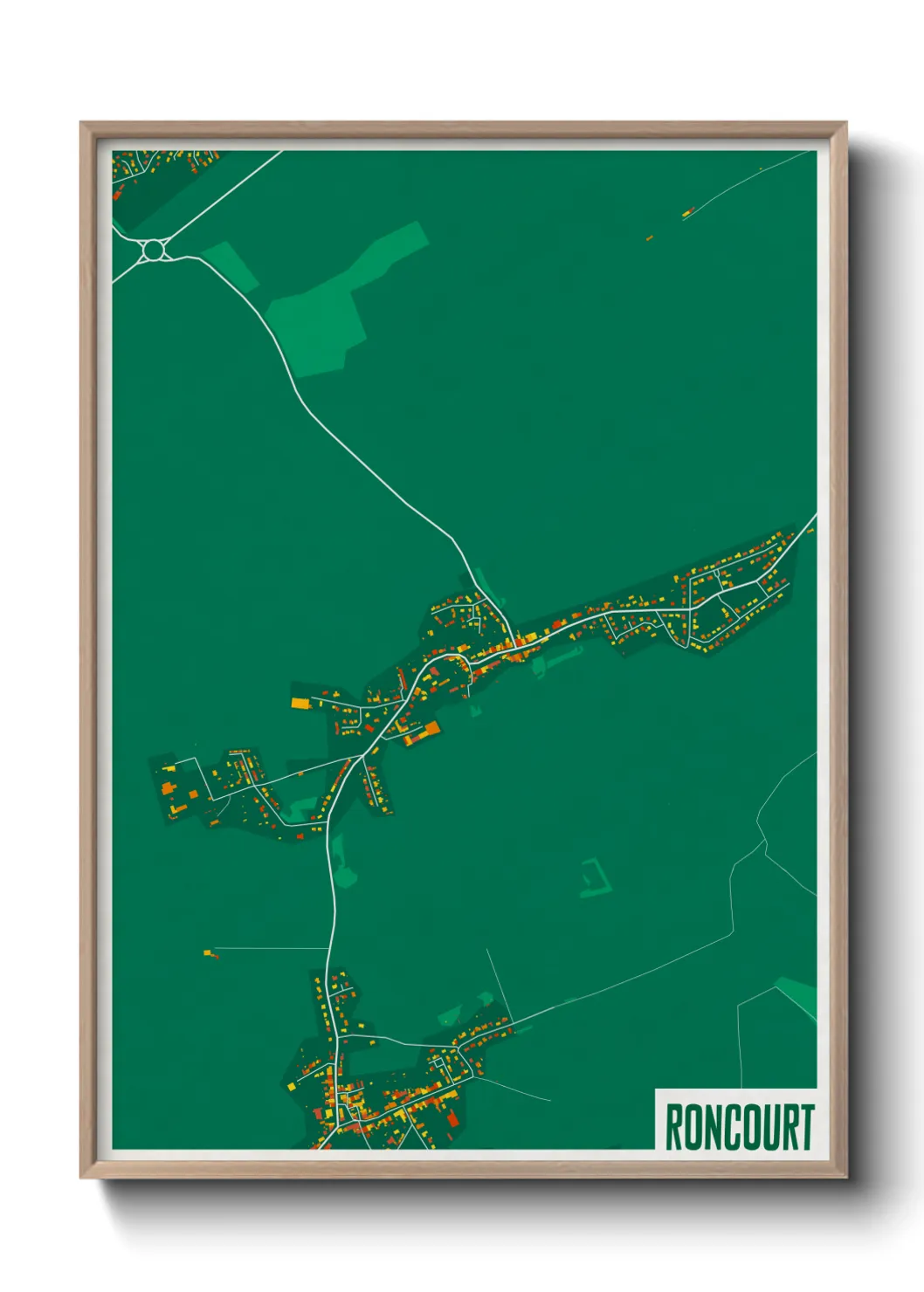 Un poster carteRoncourt