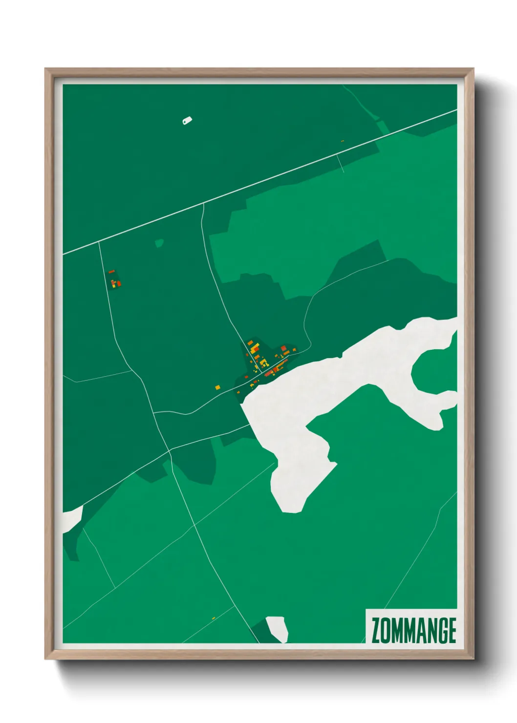 Un poster carteZommange