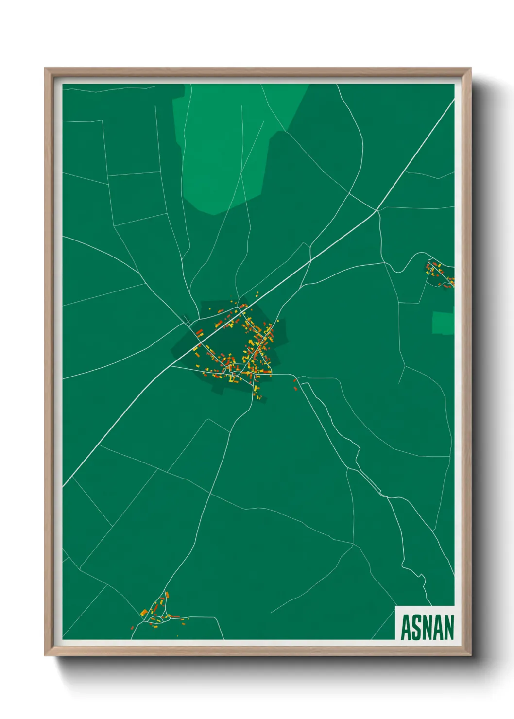 Un poster carteAsnan