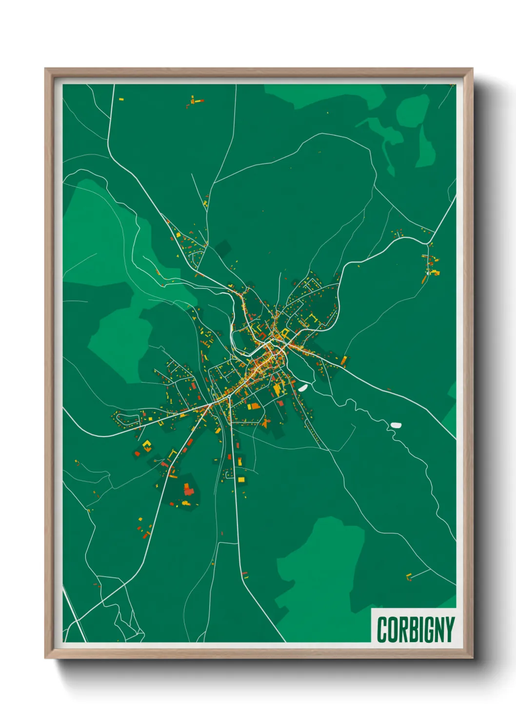 Un poster carteCorbigny