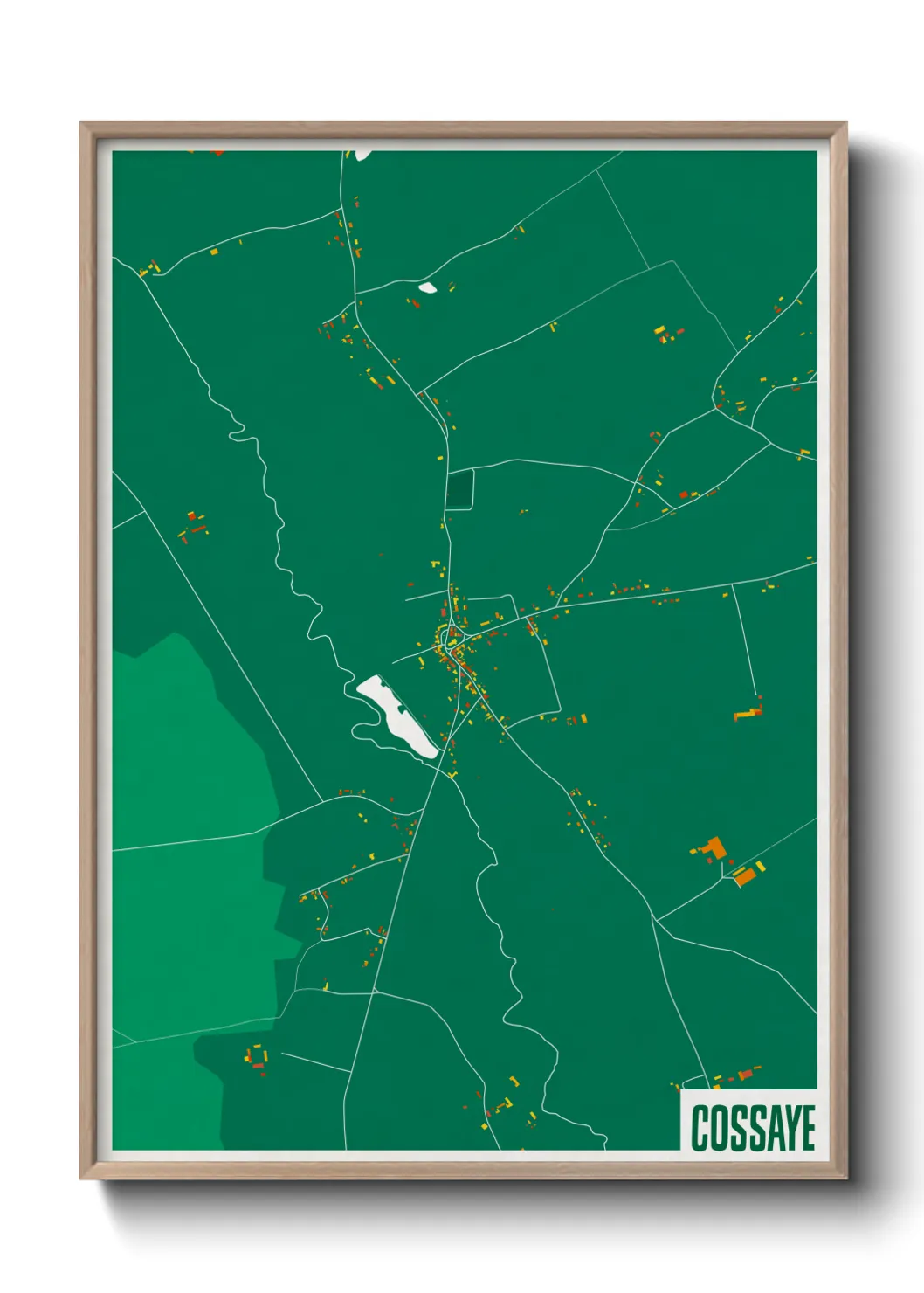 Un poster carteCossaye