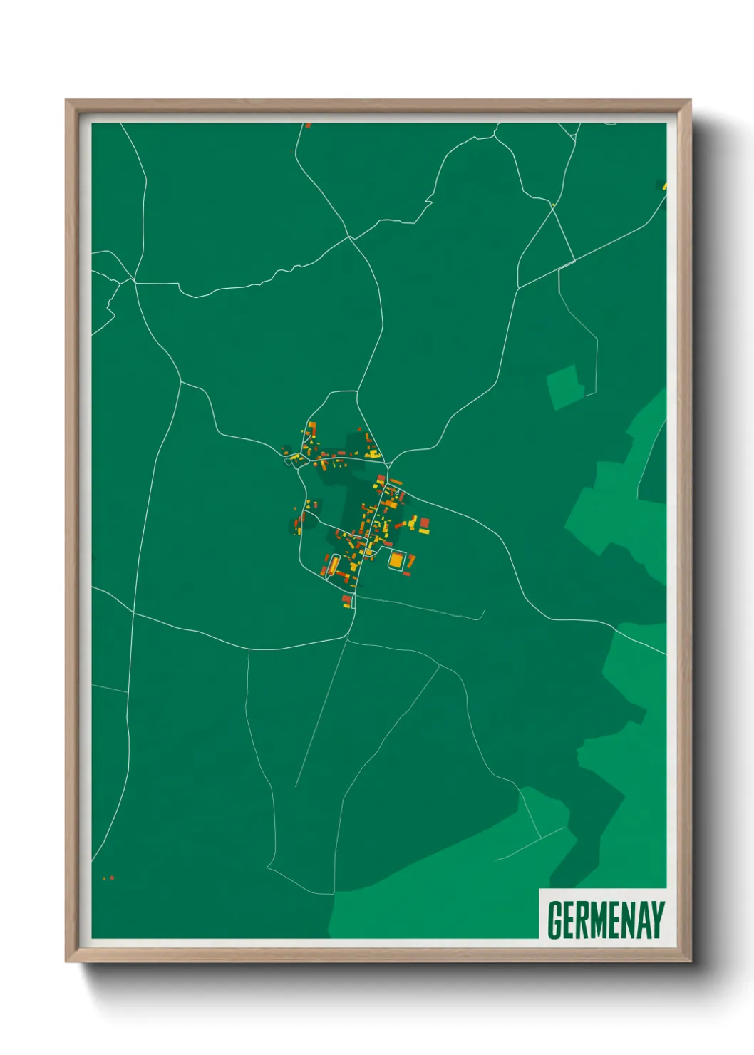 Un poster carteGermenay