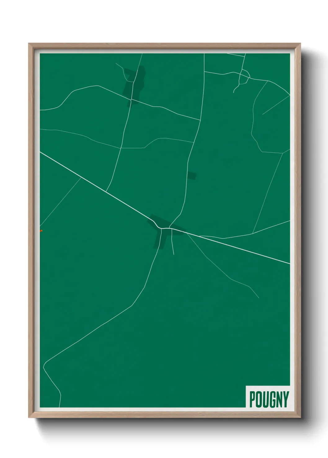 Un poster cartePougny