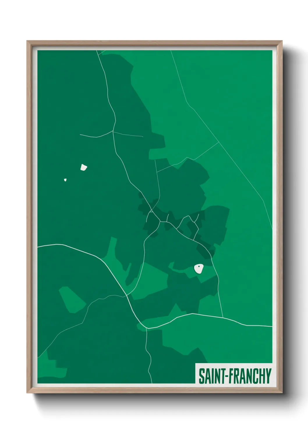 Un poster carteSaint-Franchy