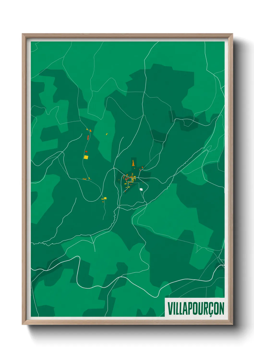 Un poster carteVillapourçon