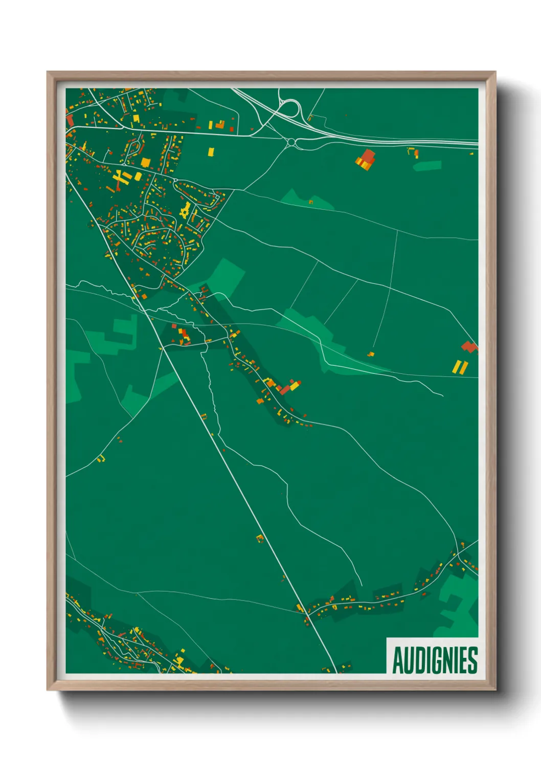 Un poster carteAudignies