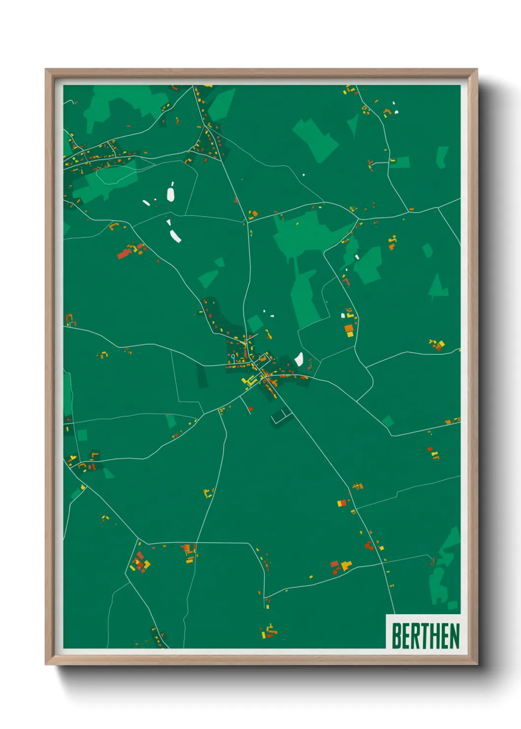 Un poster carteBerthen