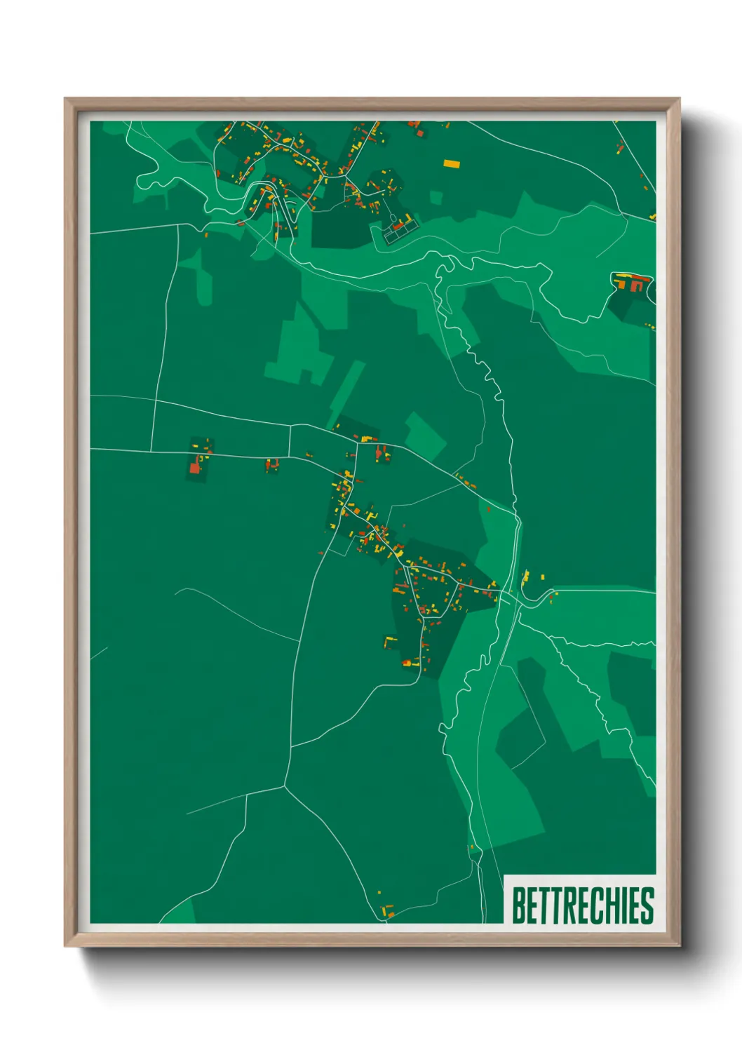 Un poster carteBettrechies