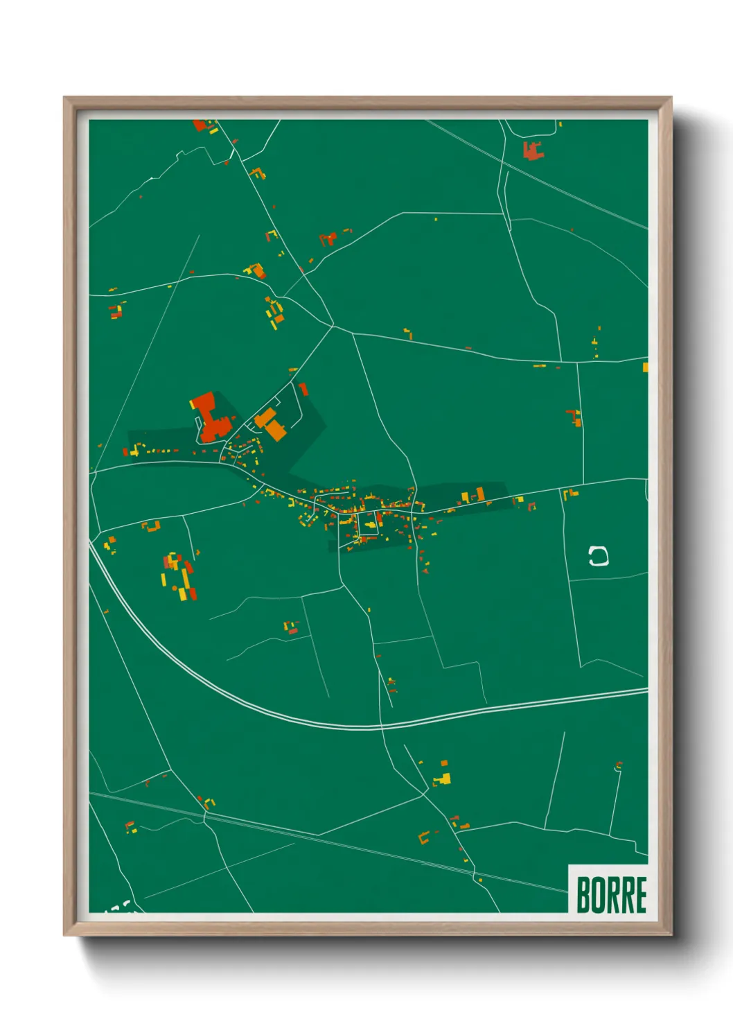 Un poster carteBorre