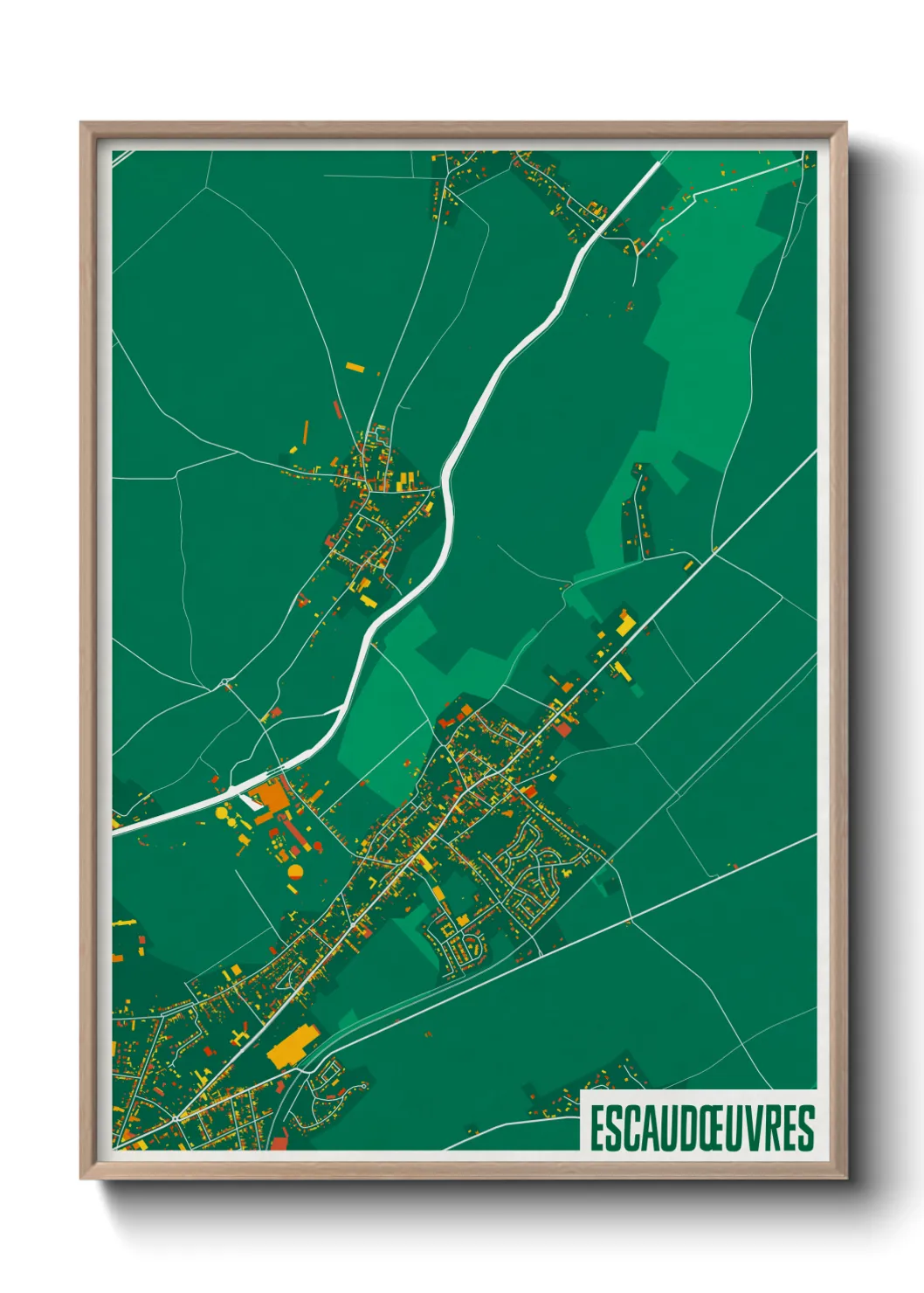 Un poster carteEscaudœuvres