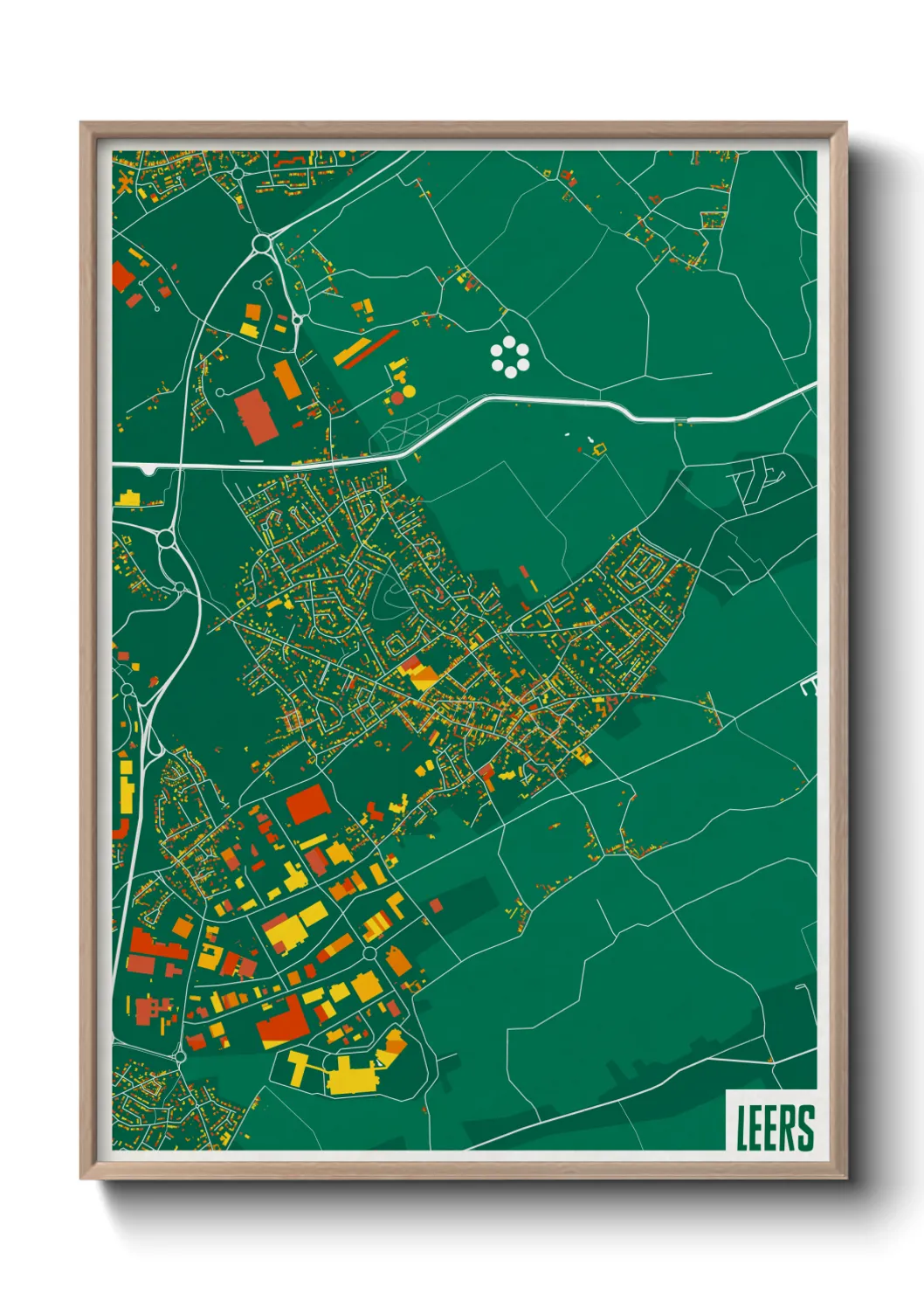 Un poster carteLeers