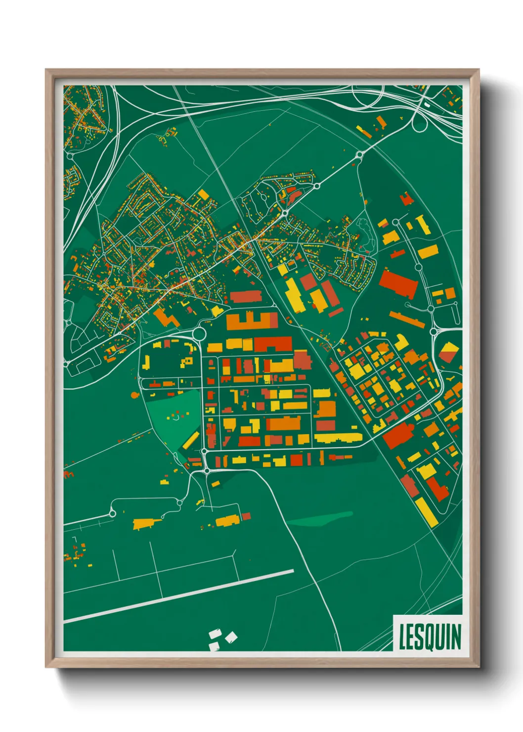 Un poster carteLesquin