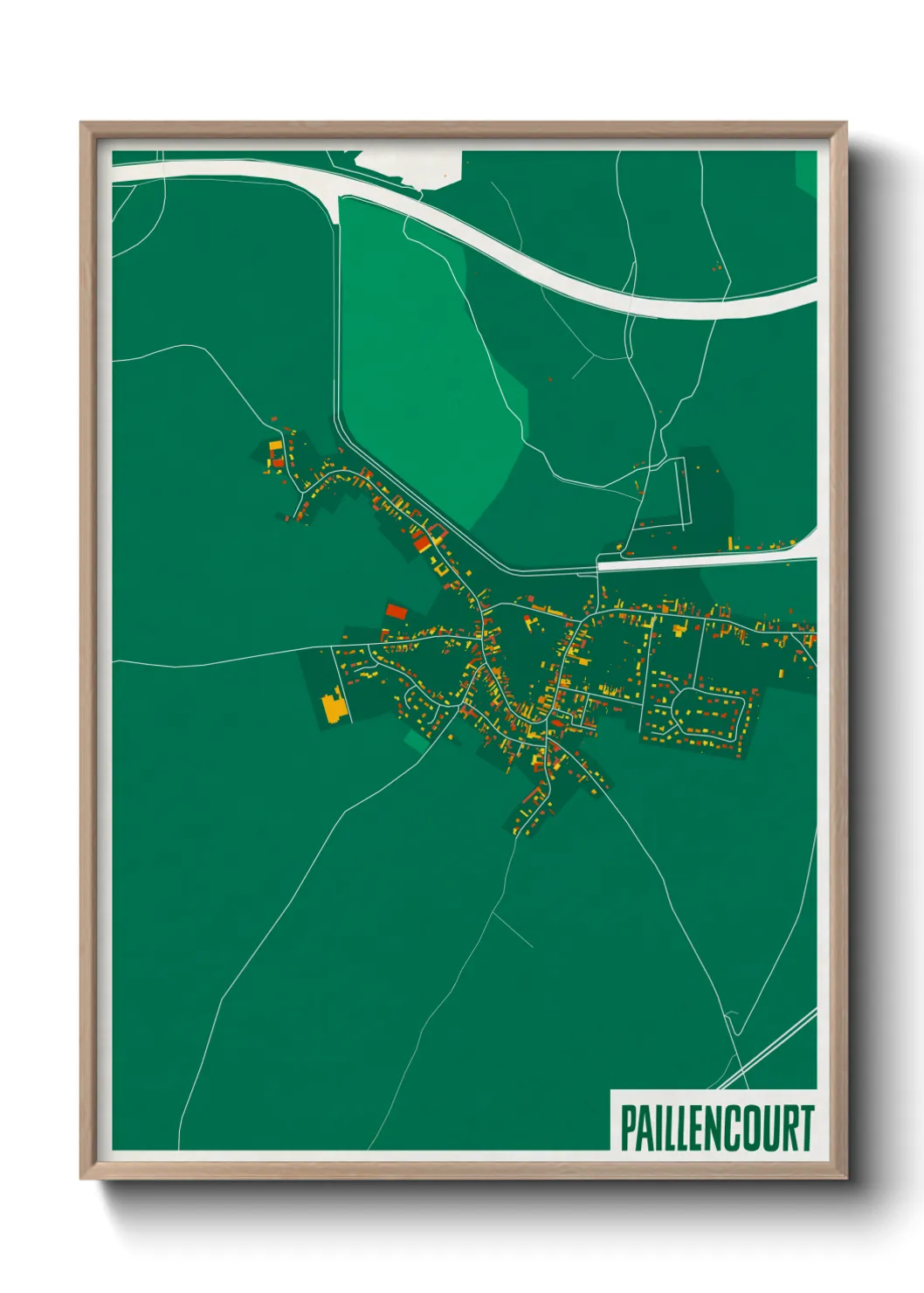 Un poster cartePaillencourt