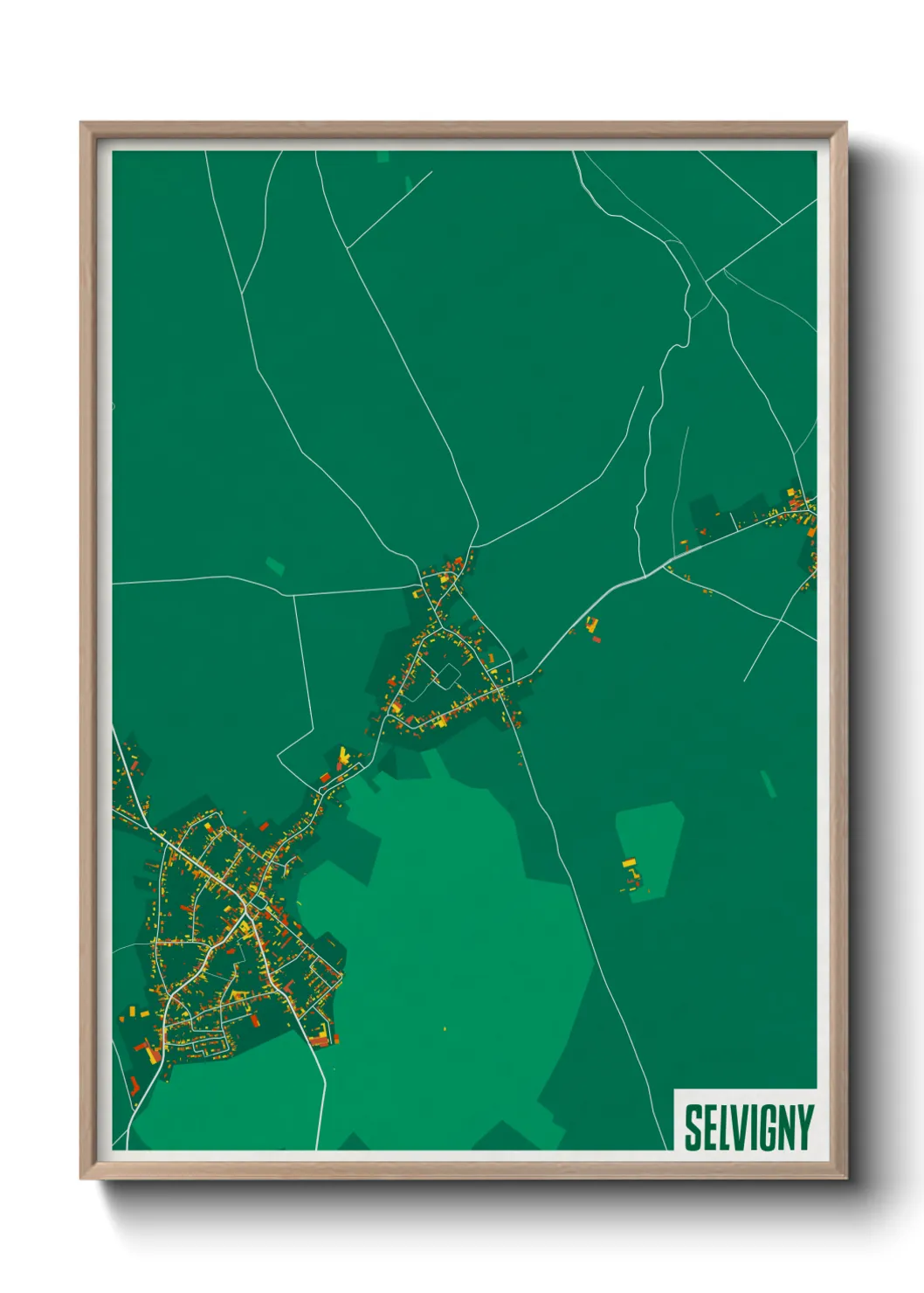 Un poster carteSelvigny