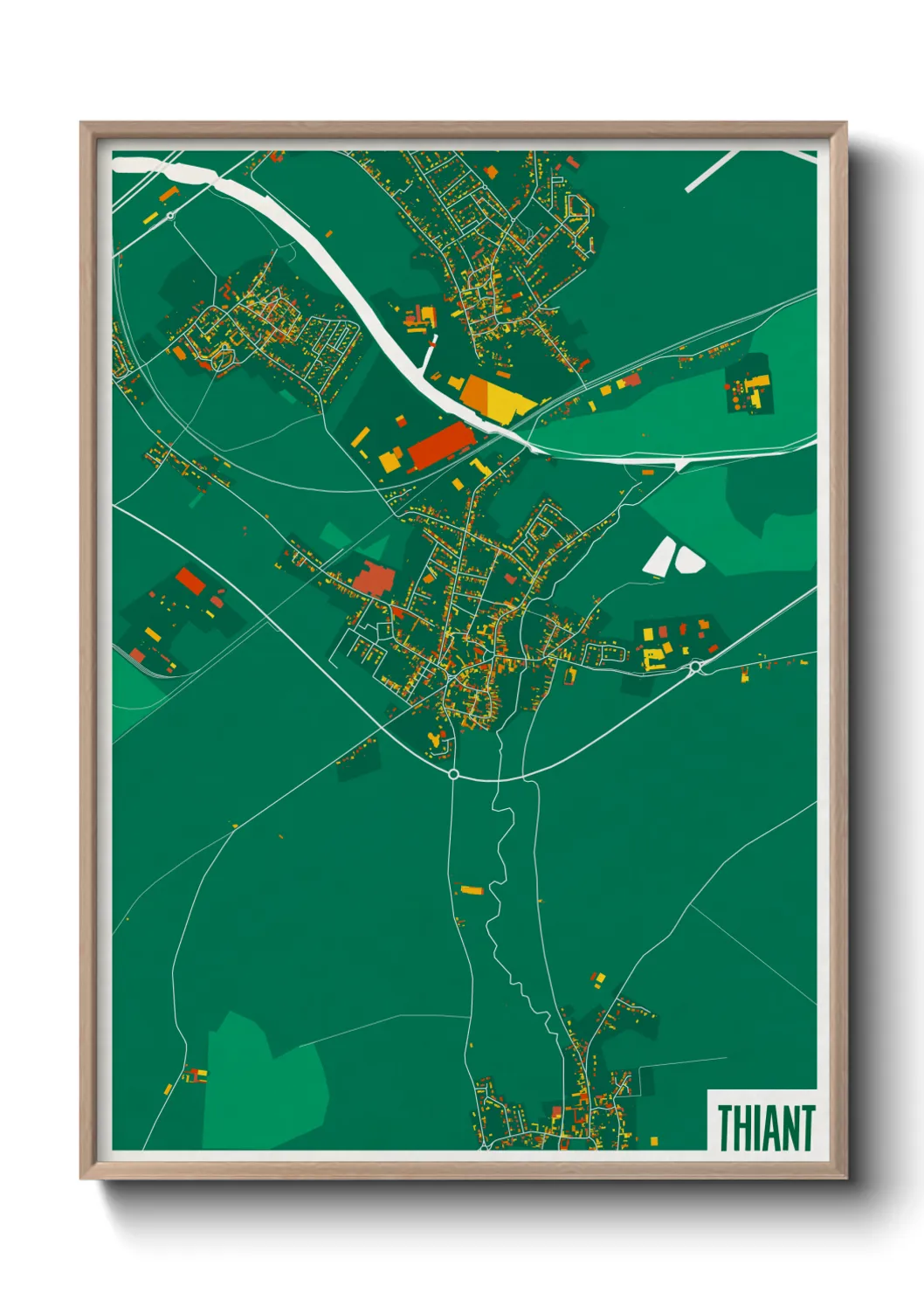 Un poster carteThiant