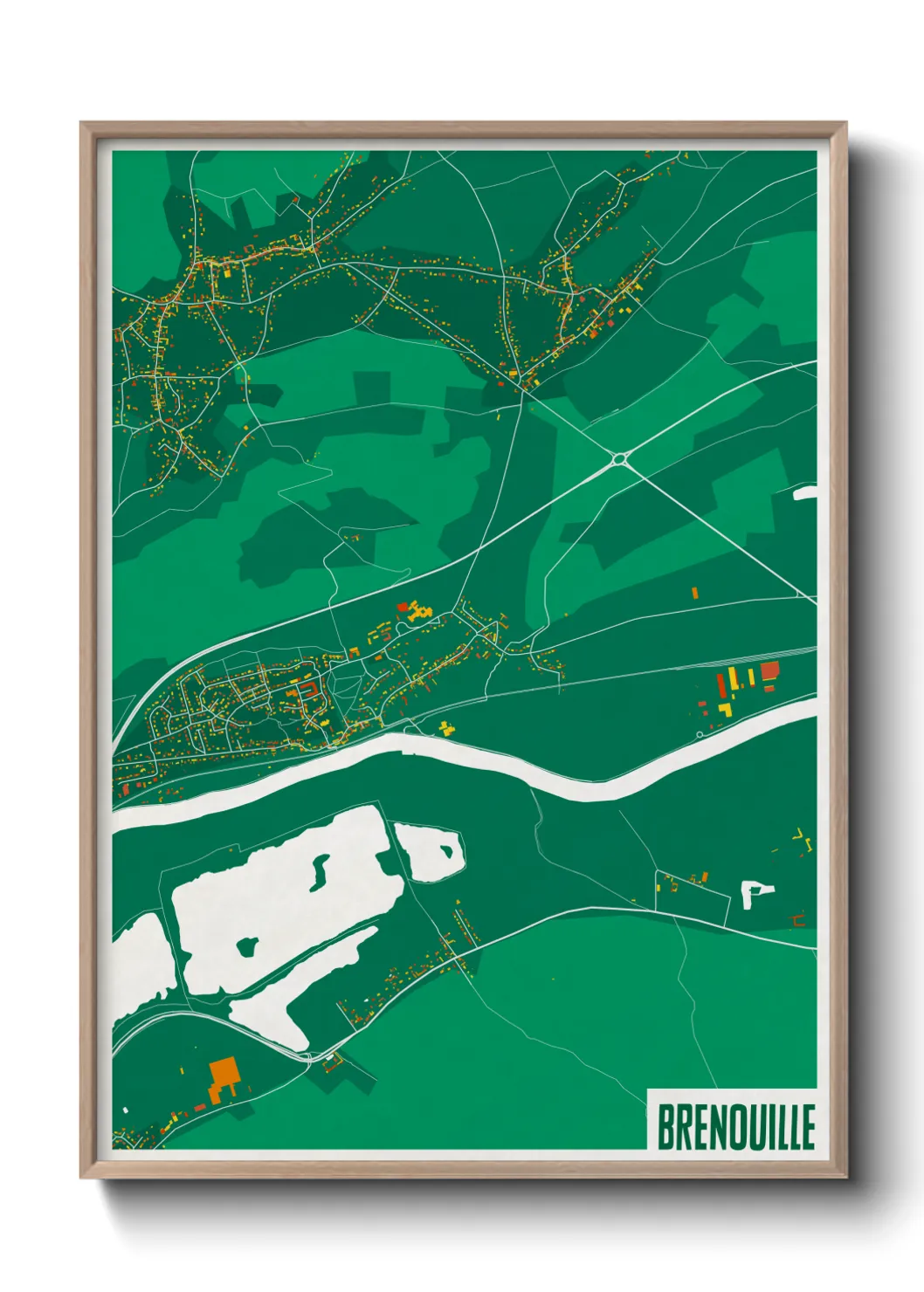 Un poster carteBrenouille