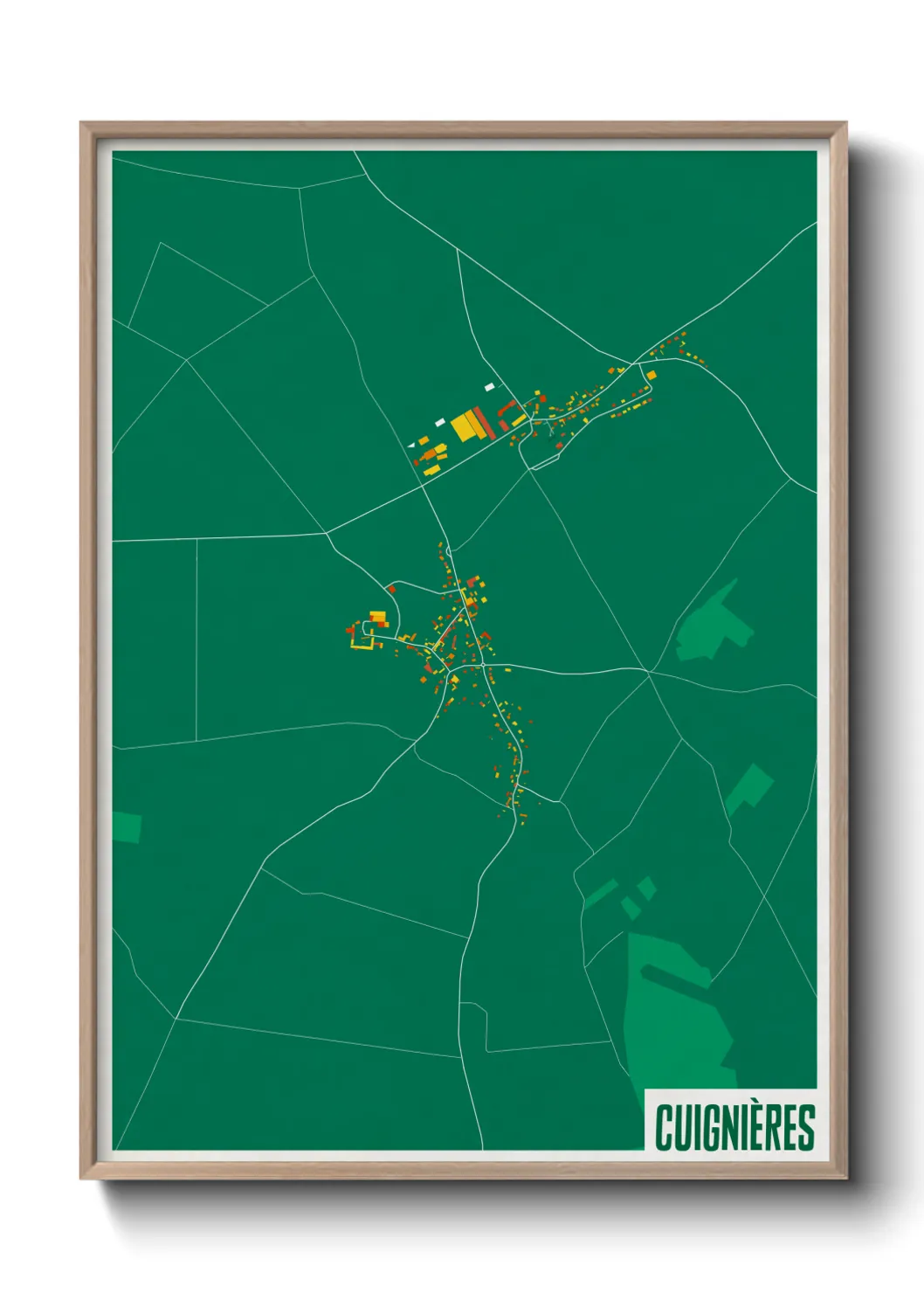 Un poster carteCuignières