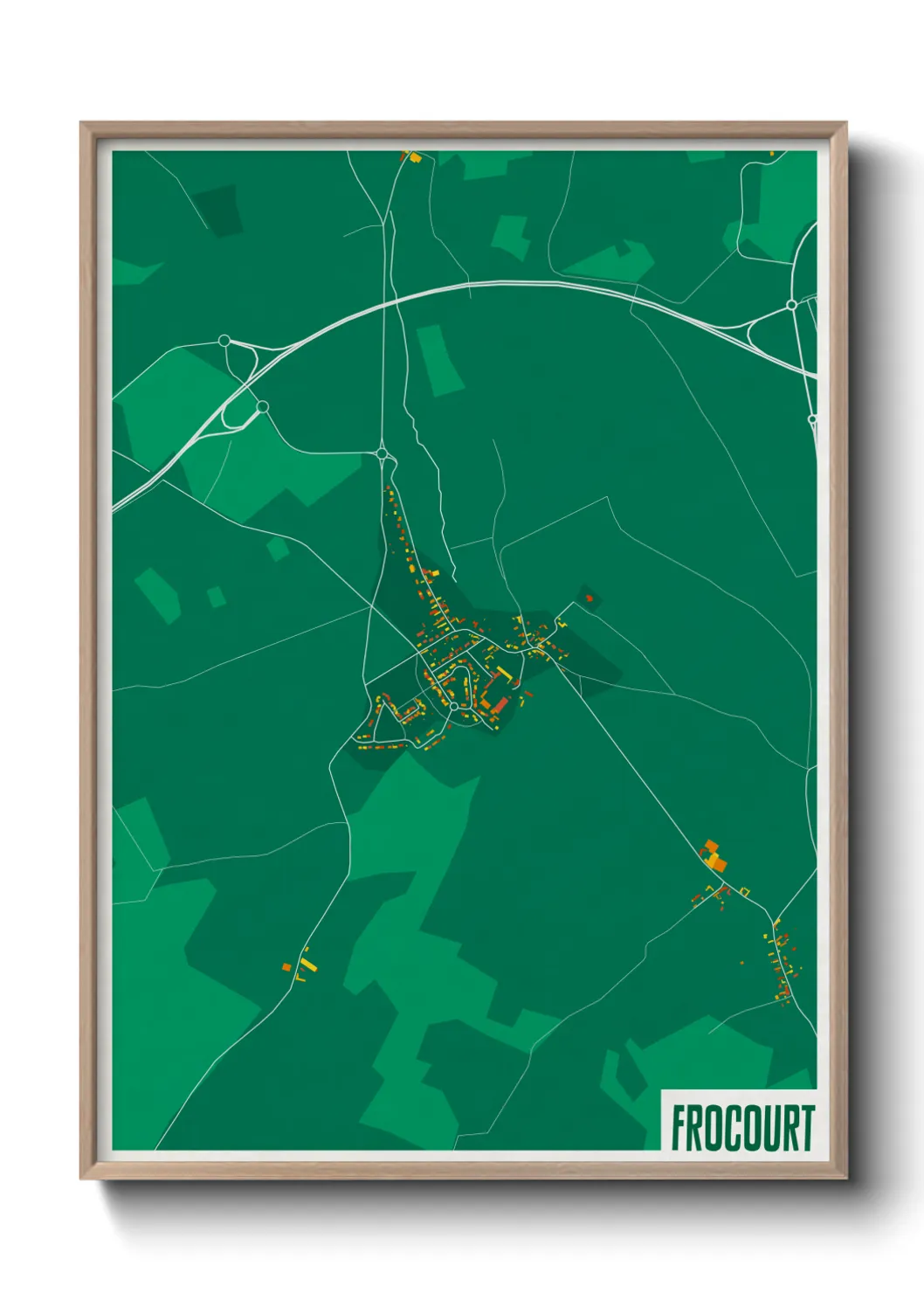 Un poster carteFrocourt